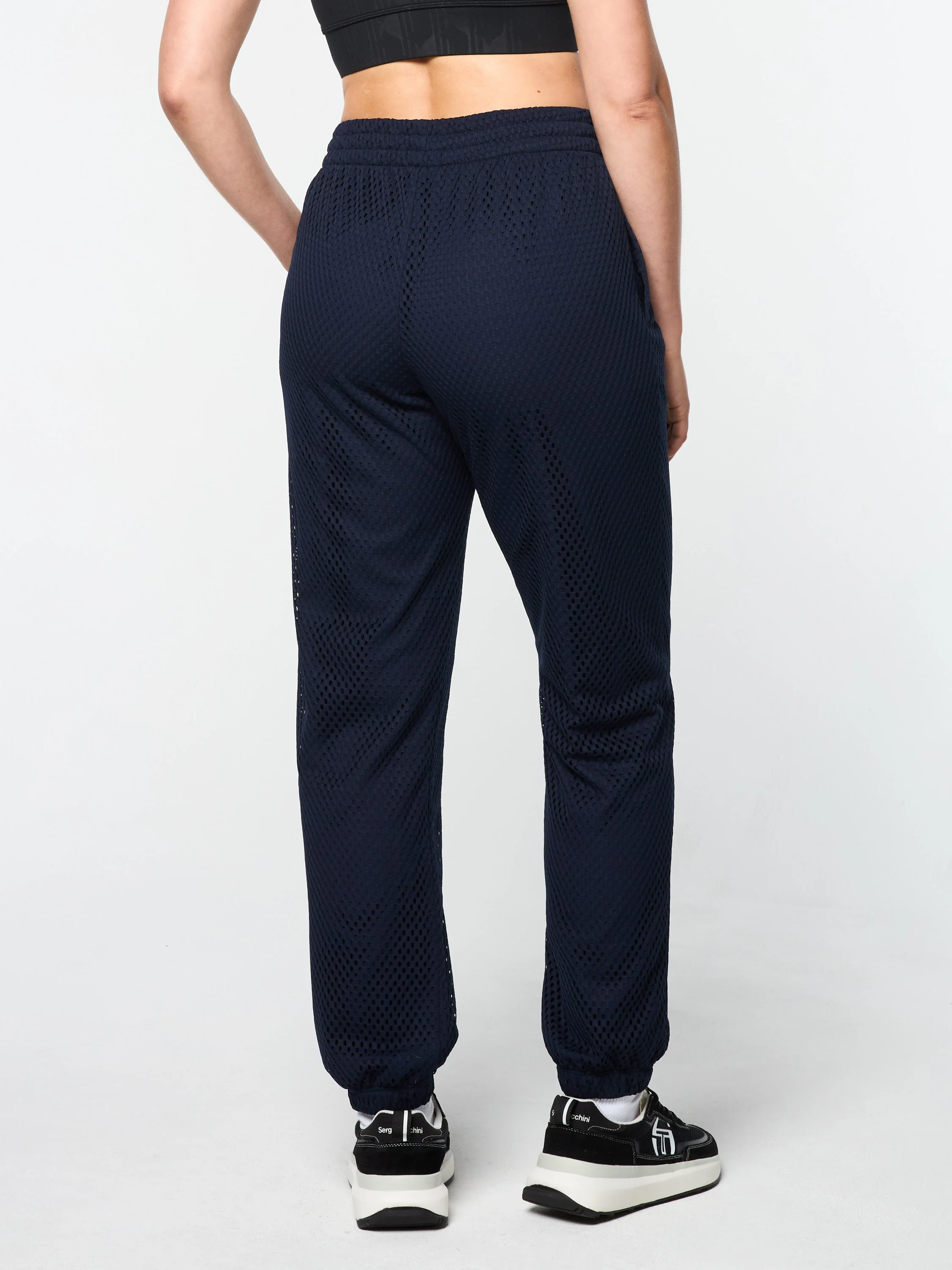 Adria Mesh Track Pant- Maritime Blue - Image 4