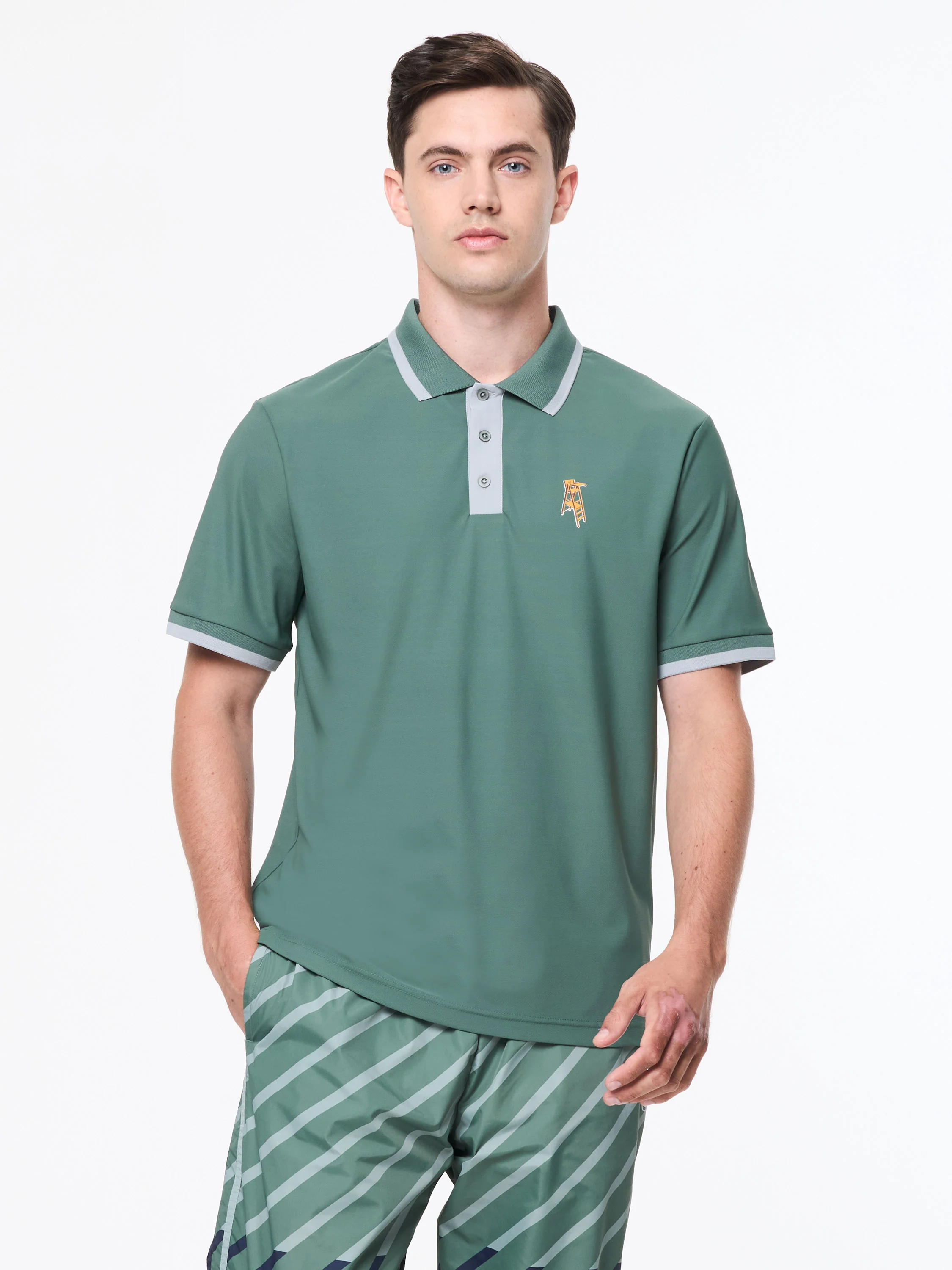 Arbitro Polo- Duck Green