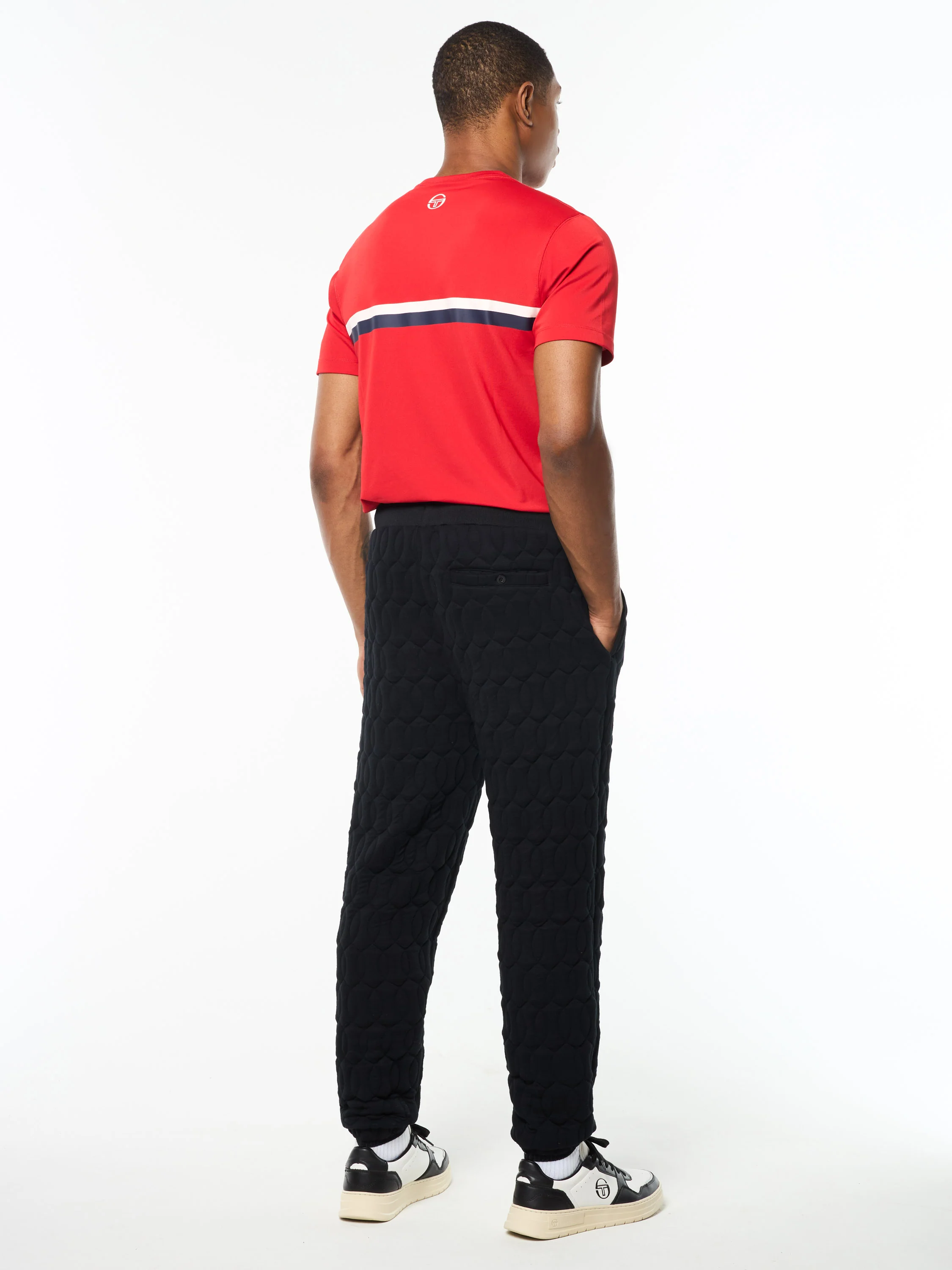 Aversa Quilted Sweatpant- Black Beauty - Image 5