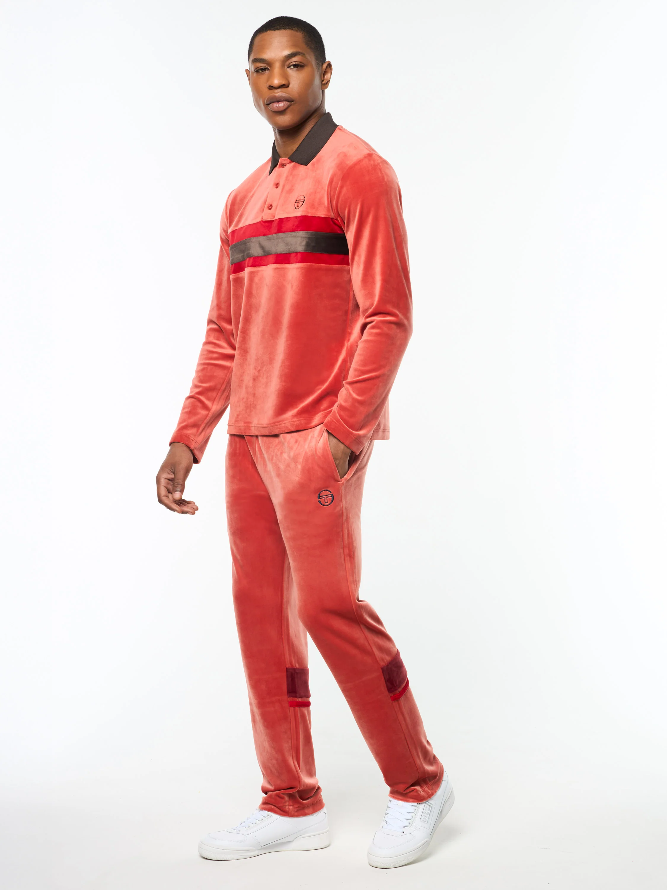 Banda Velour Polo- Hot Sauce - Image 4