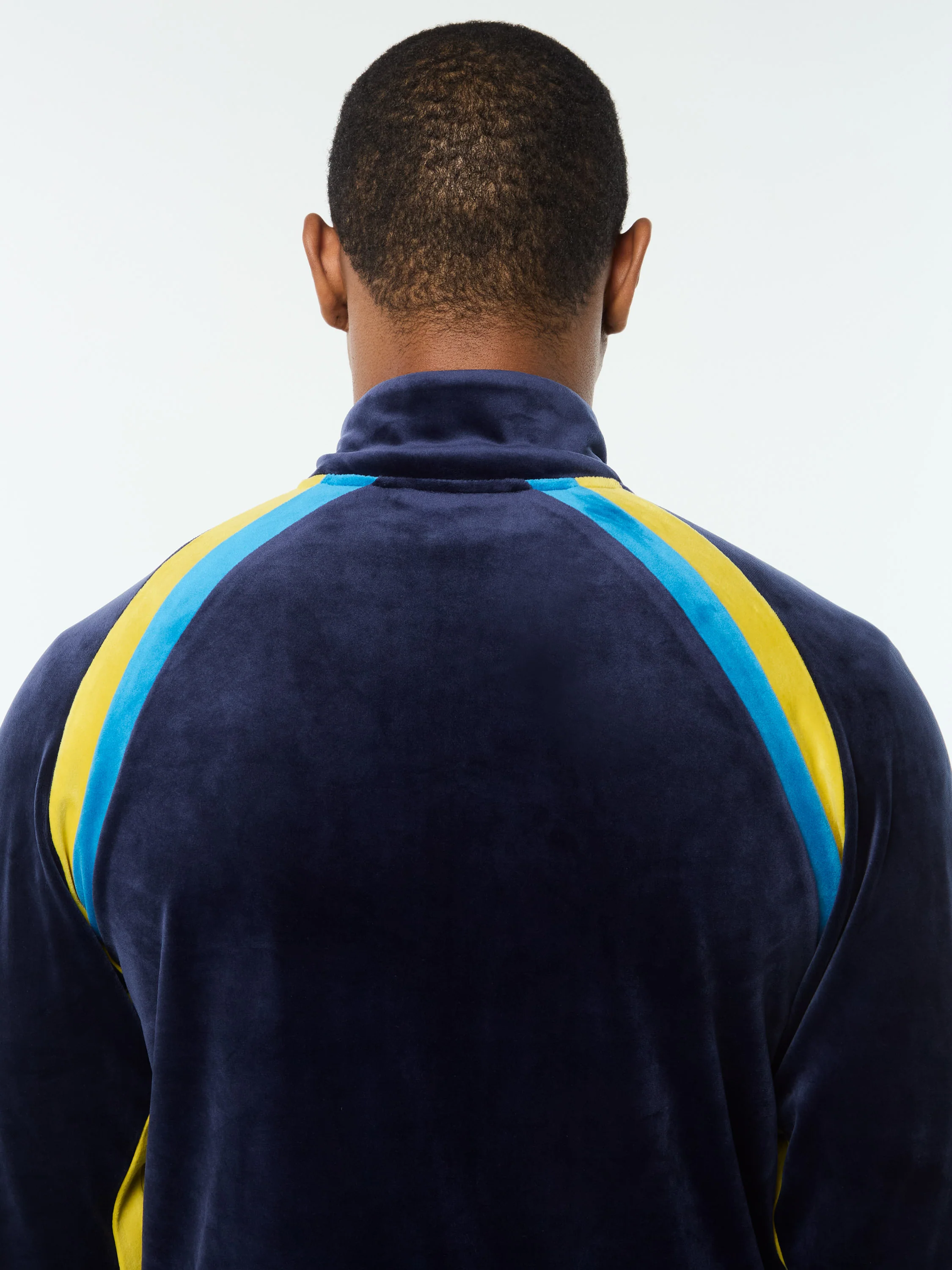 Banda Velour Track Jacket- Maritime Blue - Image 6