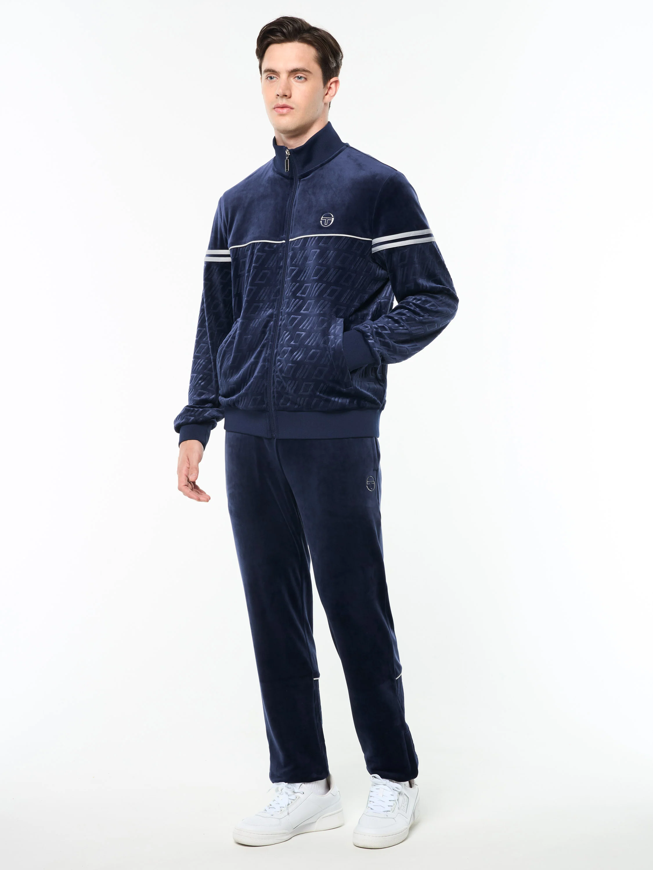 Bandiera Track Jacket- Maritime Blue - Image 4