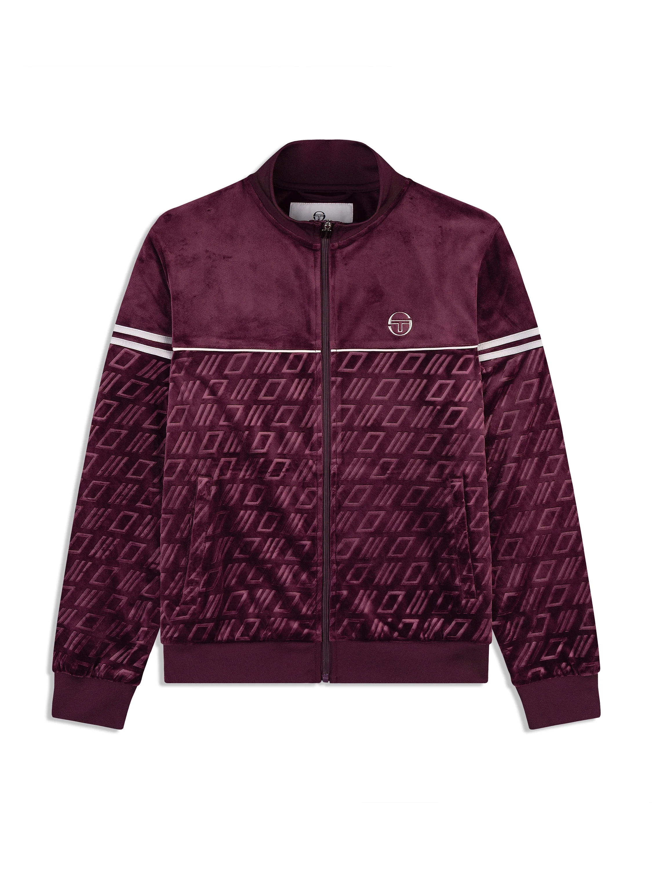 Bandiera Track Jacket- Potent Purple - Image 2
