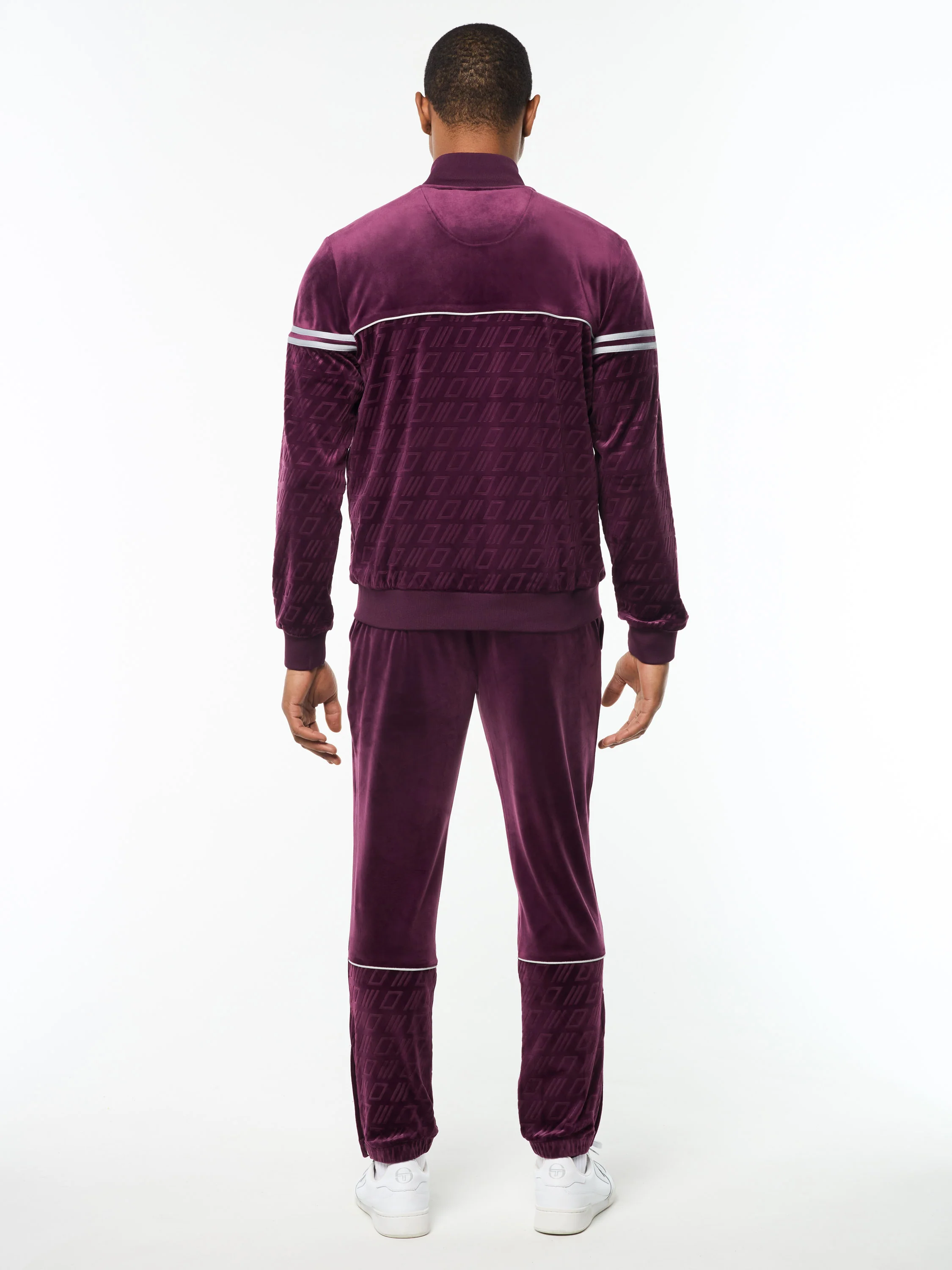 Bandiera Track Jacket- Potent Purple - Image 5