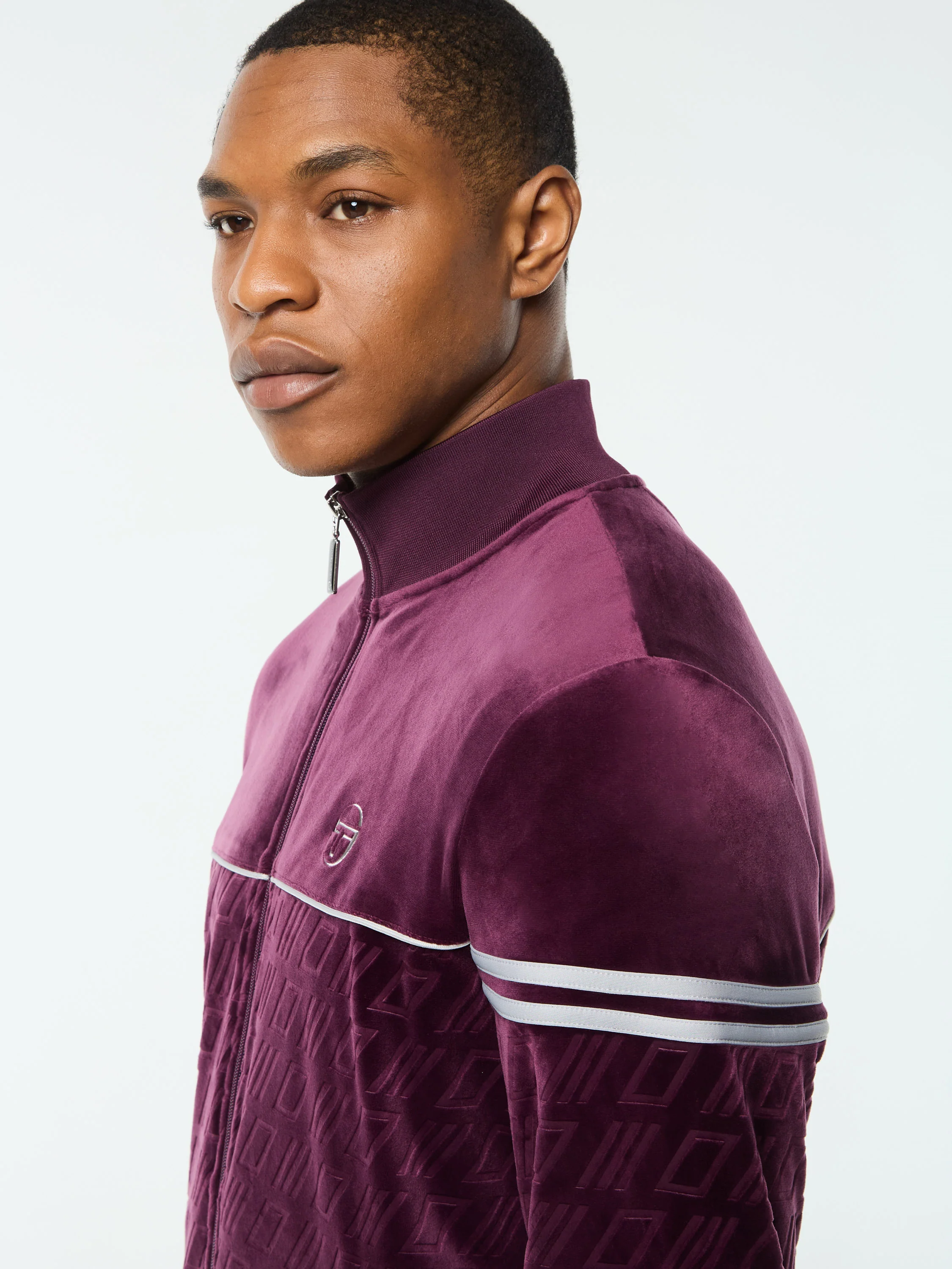 Bandiera Track Jacket- Potent Purple - Image 7