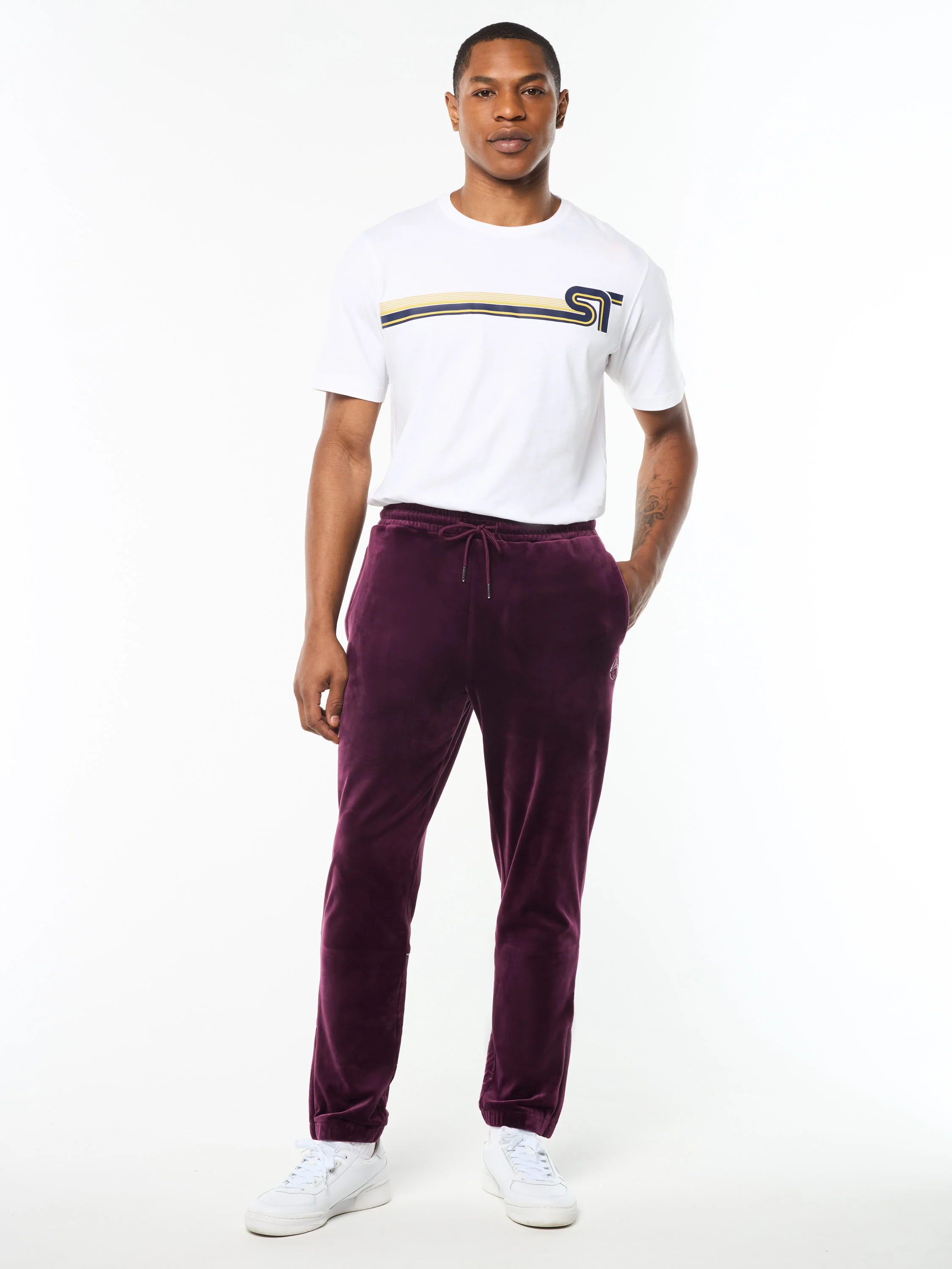 Bandiera Track Pant- Potent Purple - Image 3