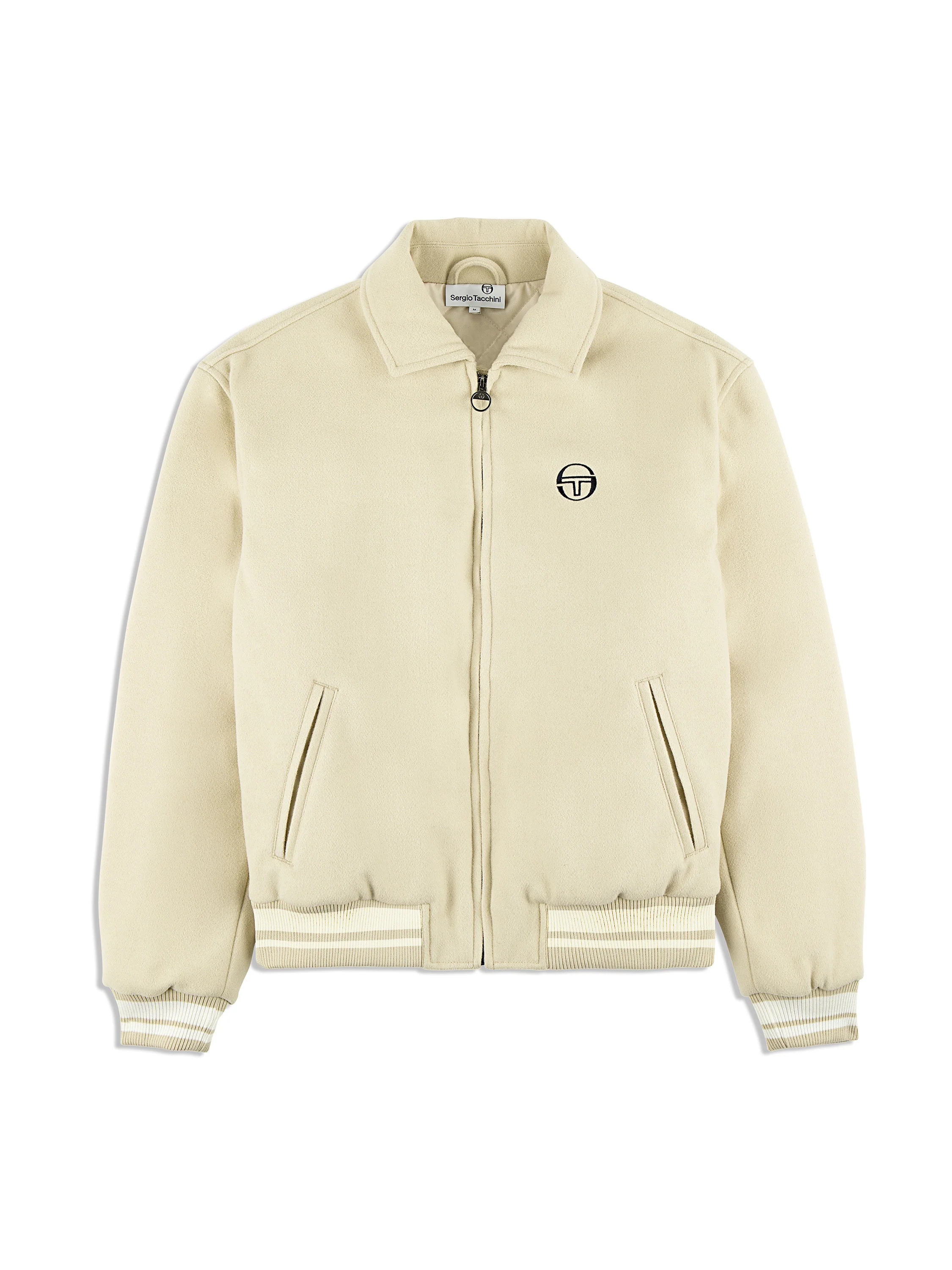 Borotra Varsity Jacket- Pelican - Image 2