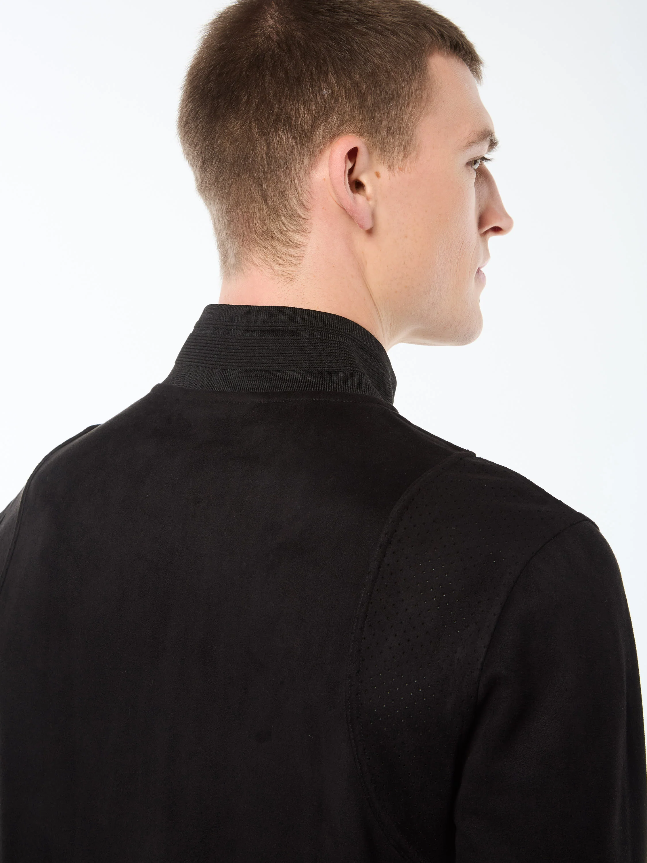 Camoscio Track Jacket- Black Beauty - Image 4