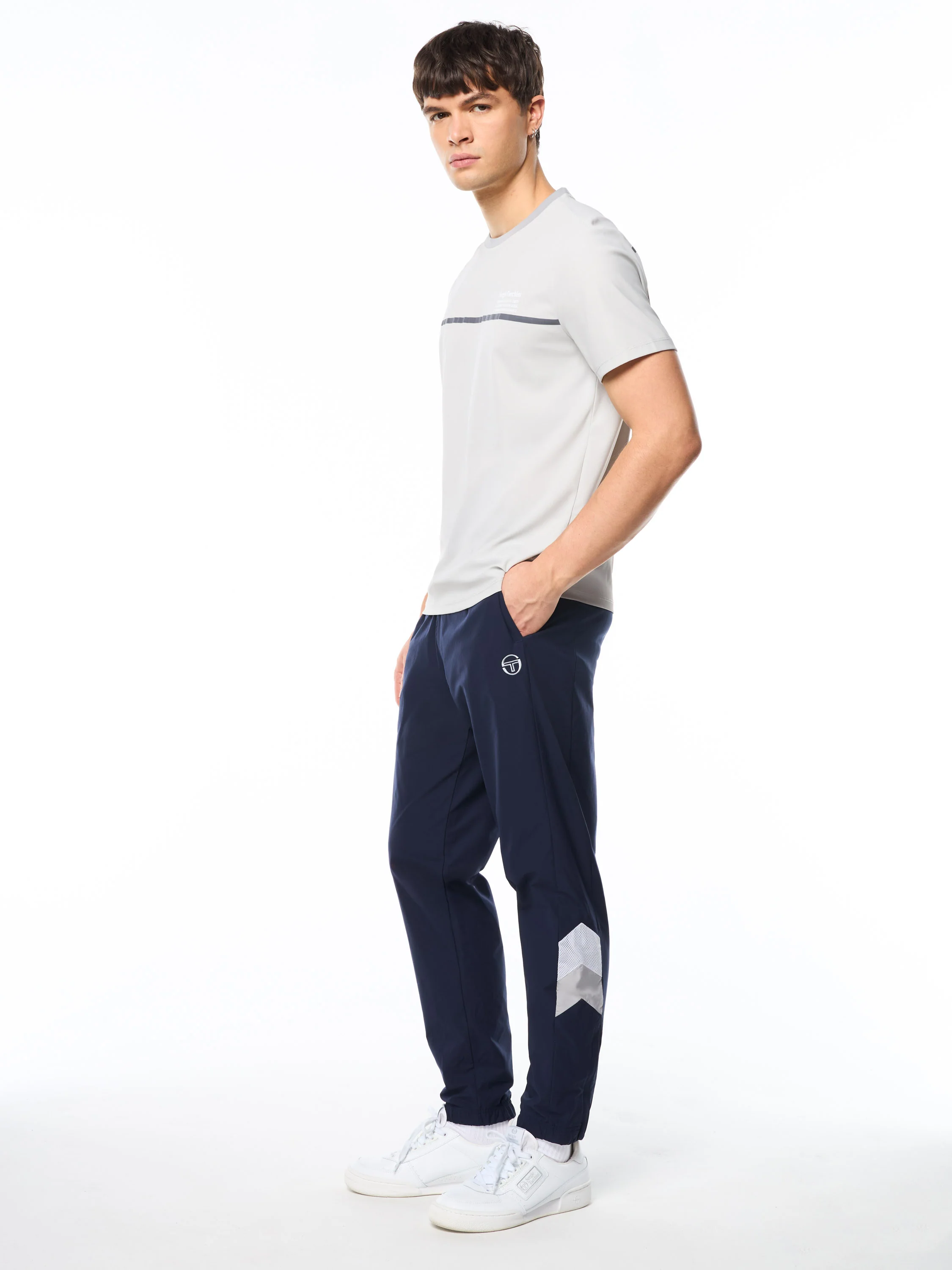 Campo Court T-Shirt- Quiet Grey - Image 5