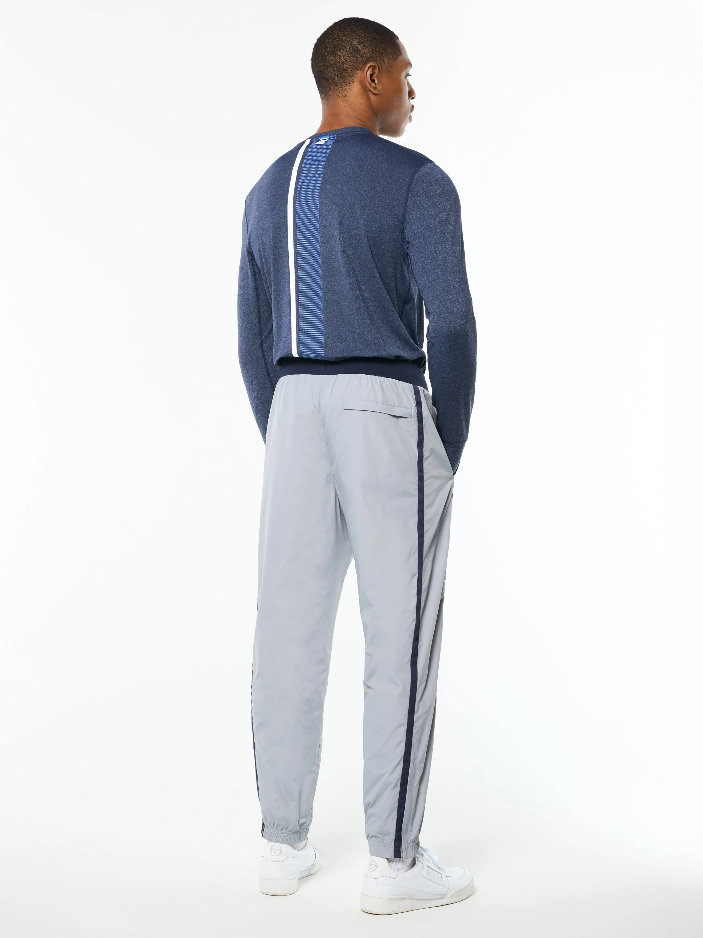 Campo Court Track Pant- Quiet Grey - Image 4