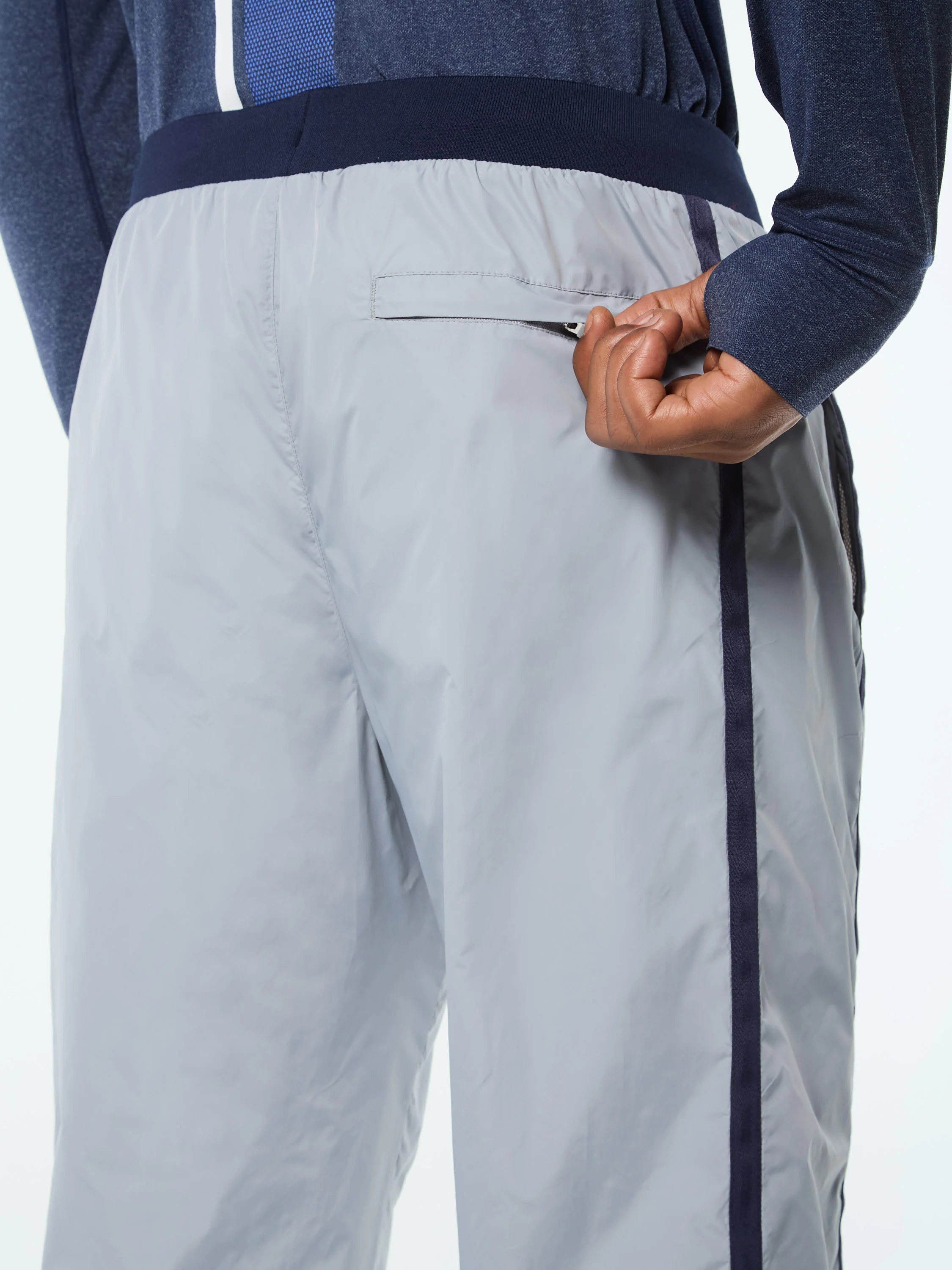 Campo Court Track Pant- Quiet Grey - Image 5