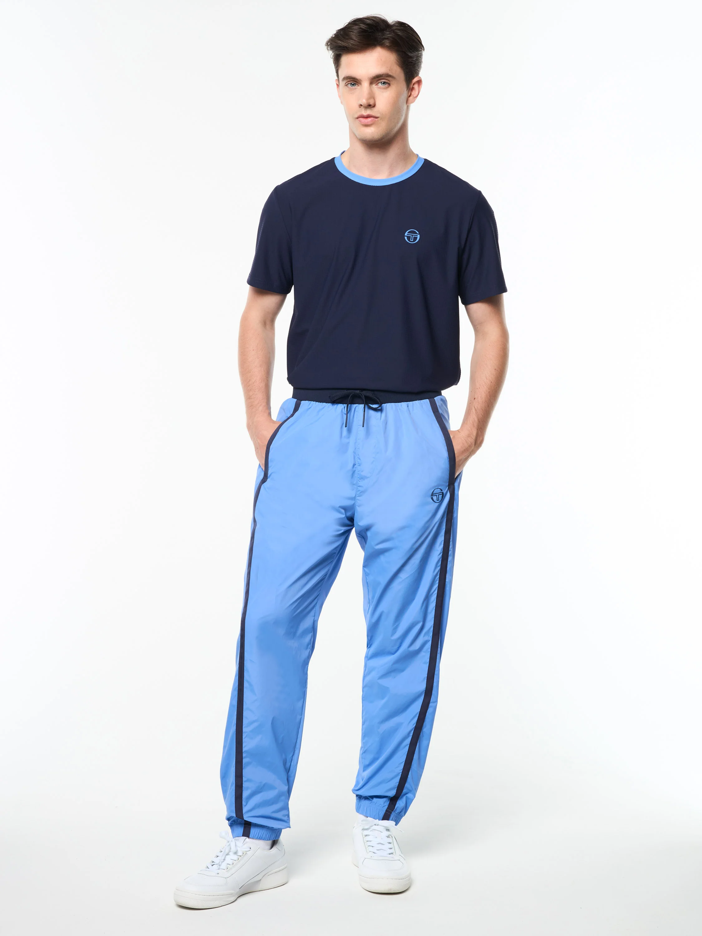Campo Court Track Pant- Ultramarine - Image 2