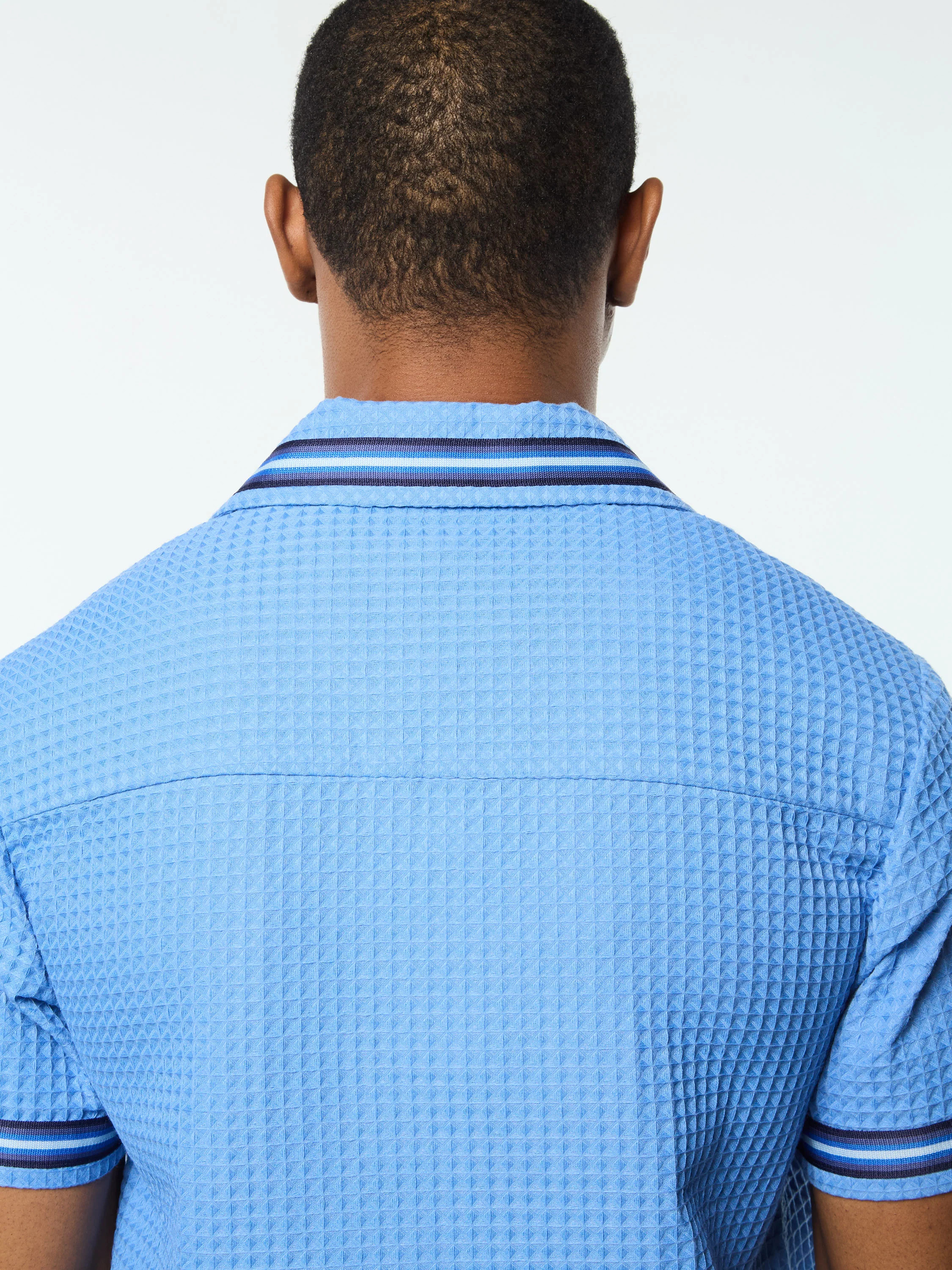 Chiaro Cabana Shirt- Ultramarine - Image 6