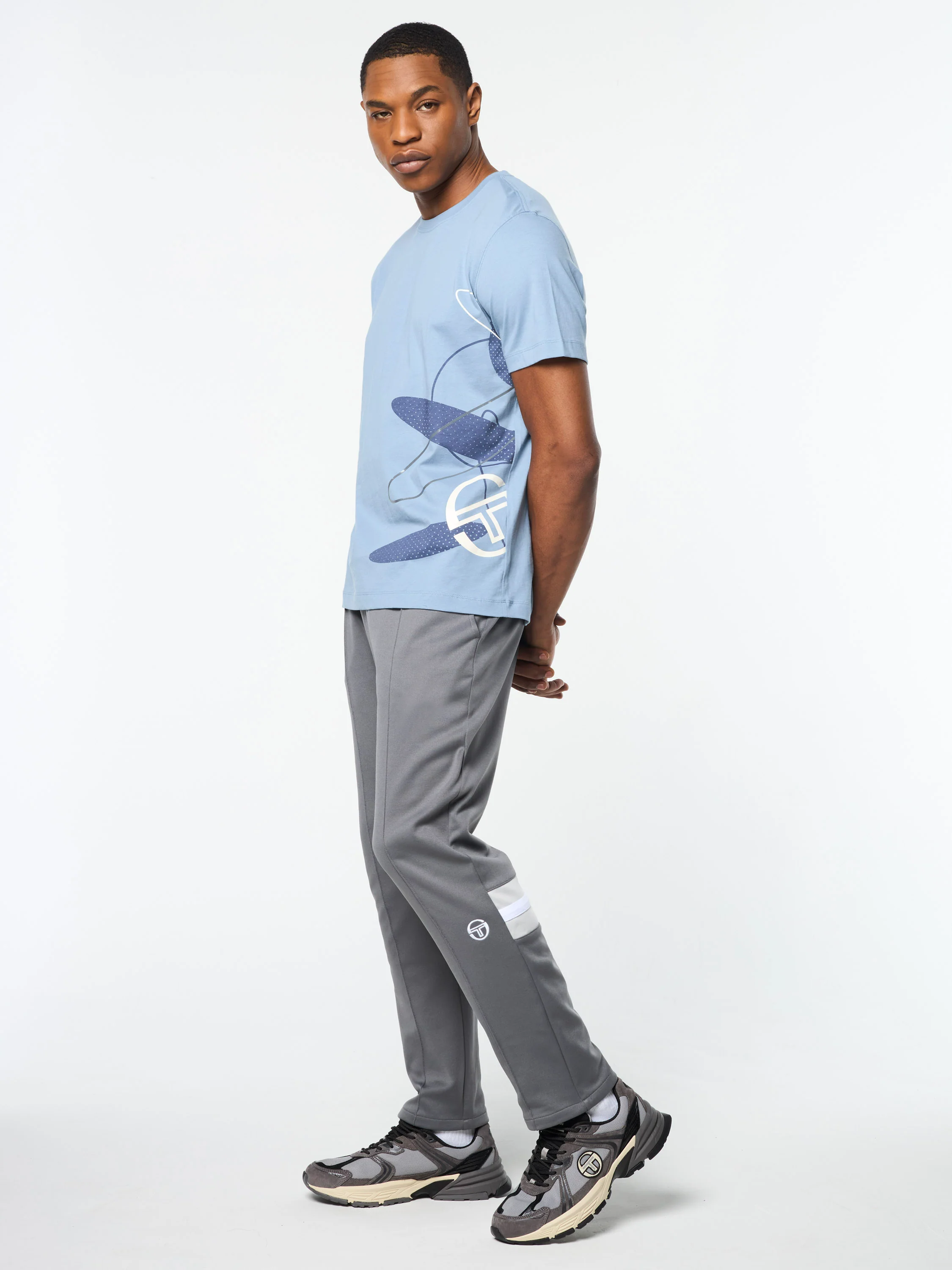 Ciro T-Shirt- Fade Denim - Image 4