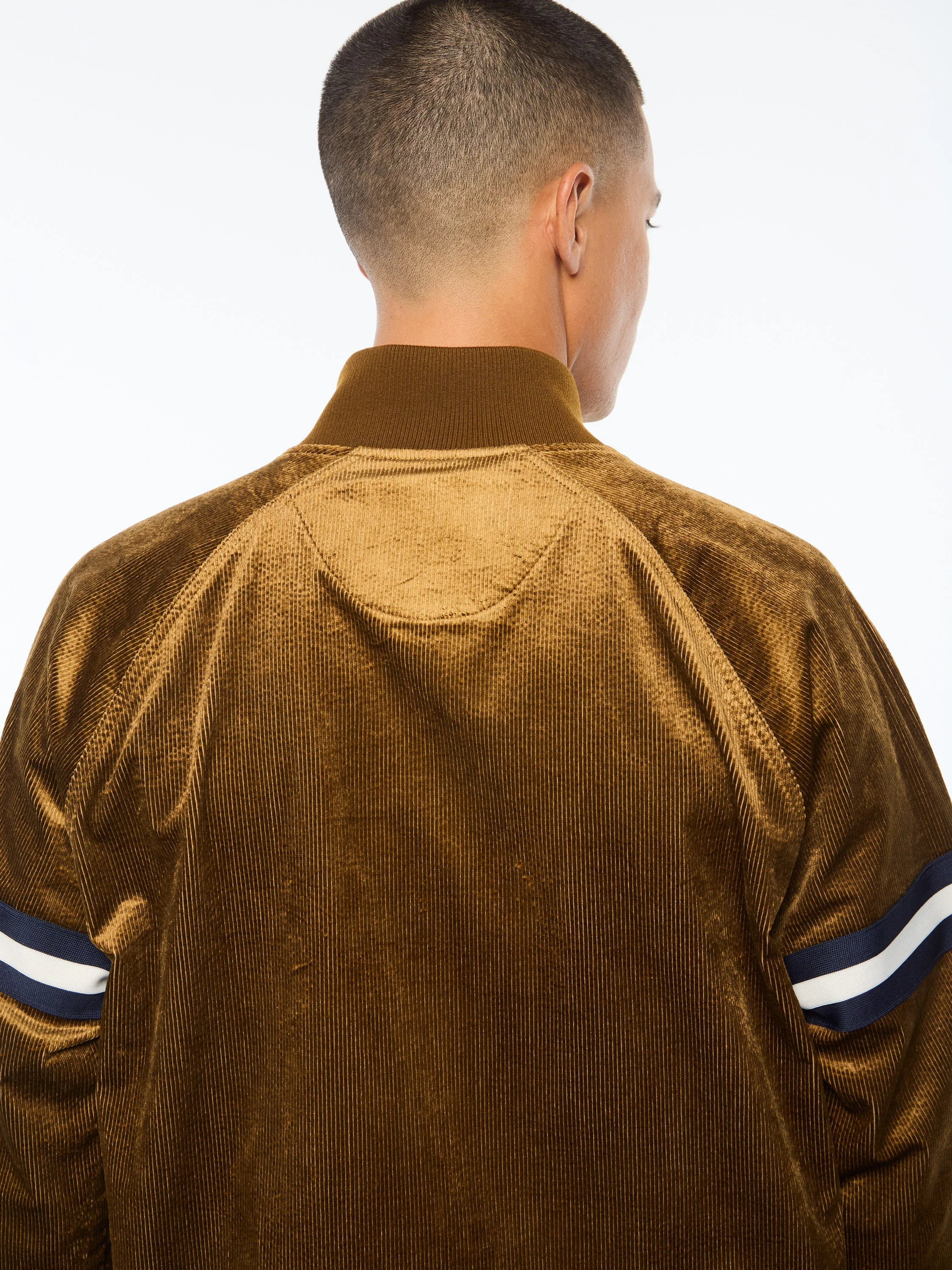 Cordurato Track Jacket- Bronze Brown - Image 6