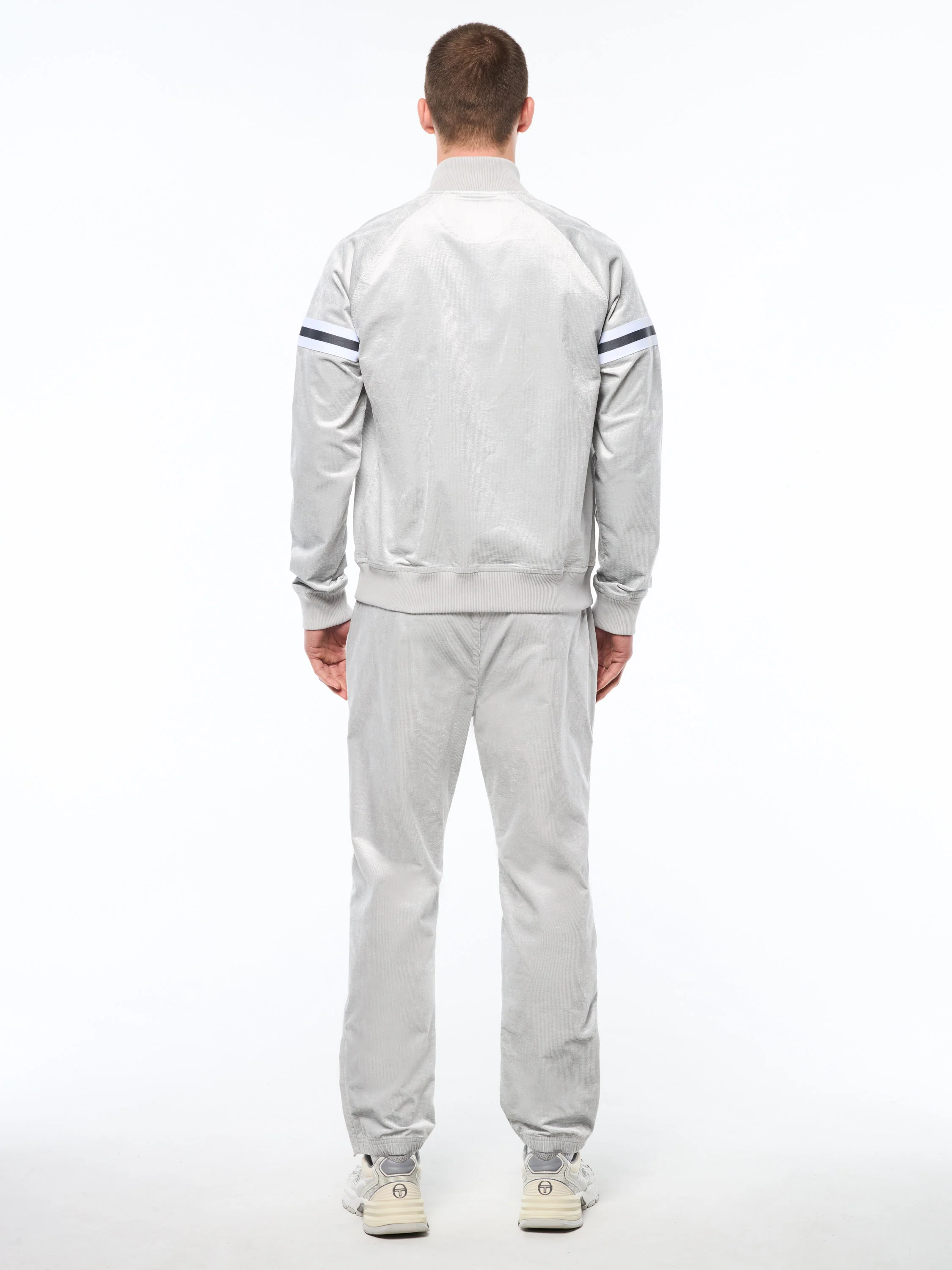Cordurato Track Jacket- Quiet Grey - Image 4