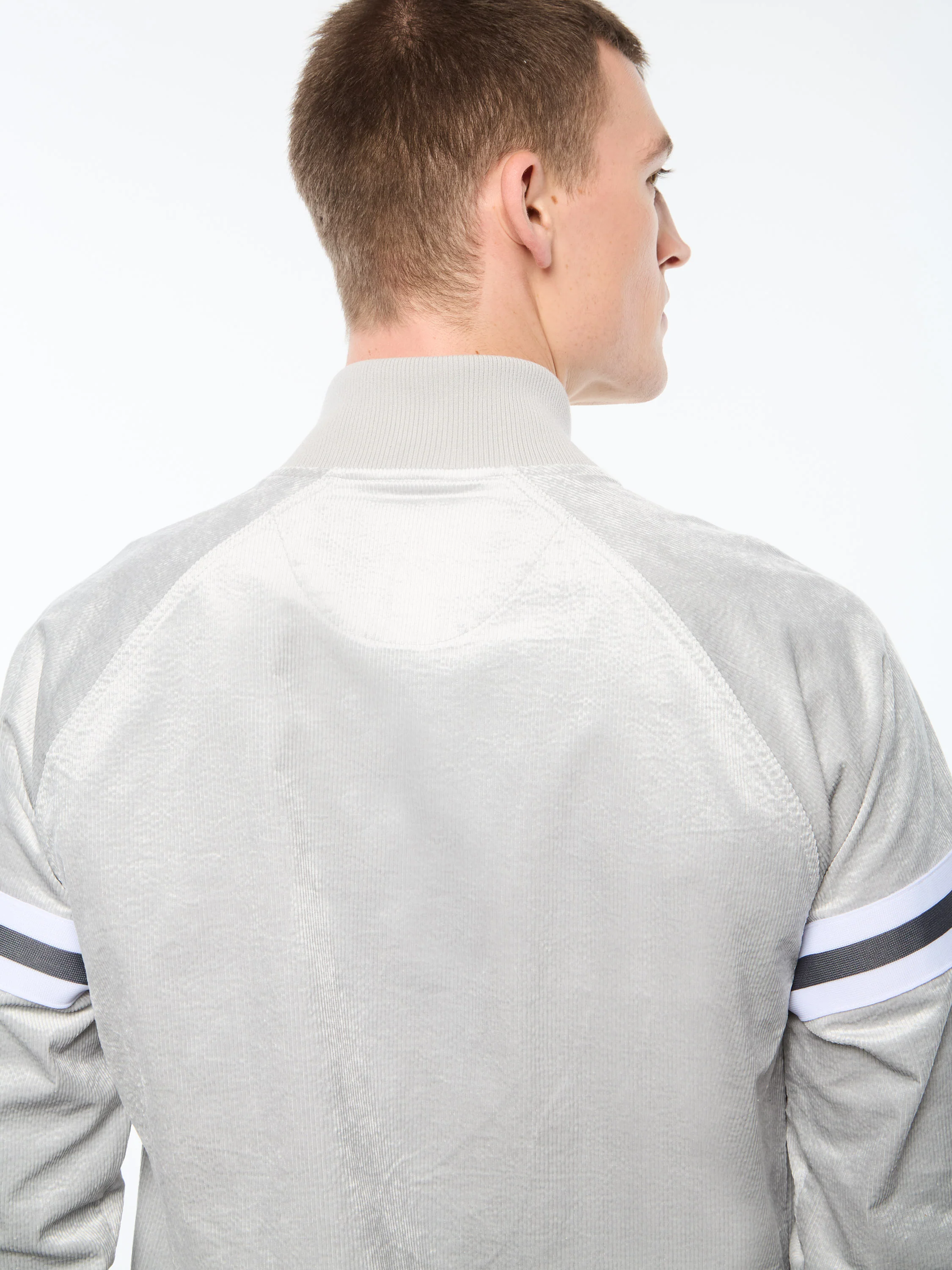 Cordurato Track Jacket- Quiet Grey - Image 5