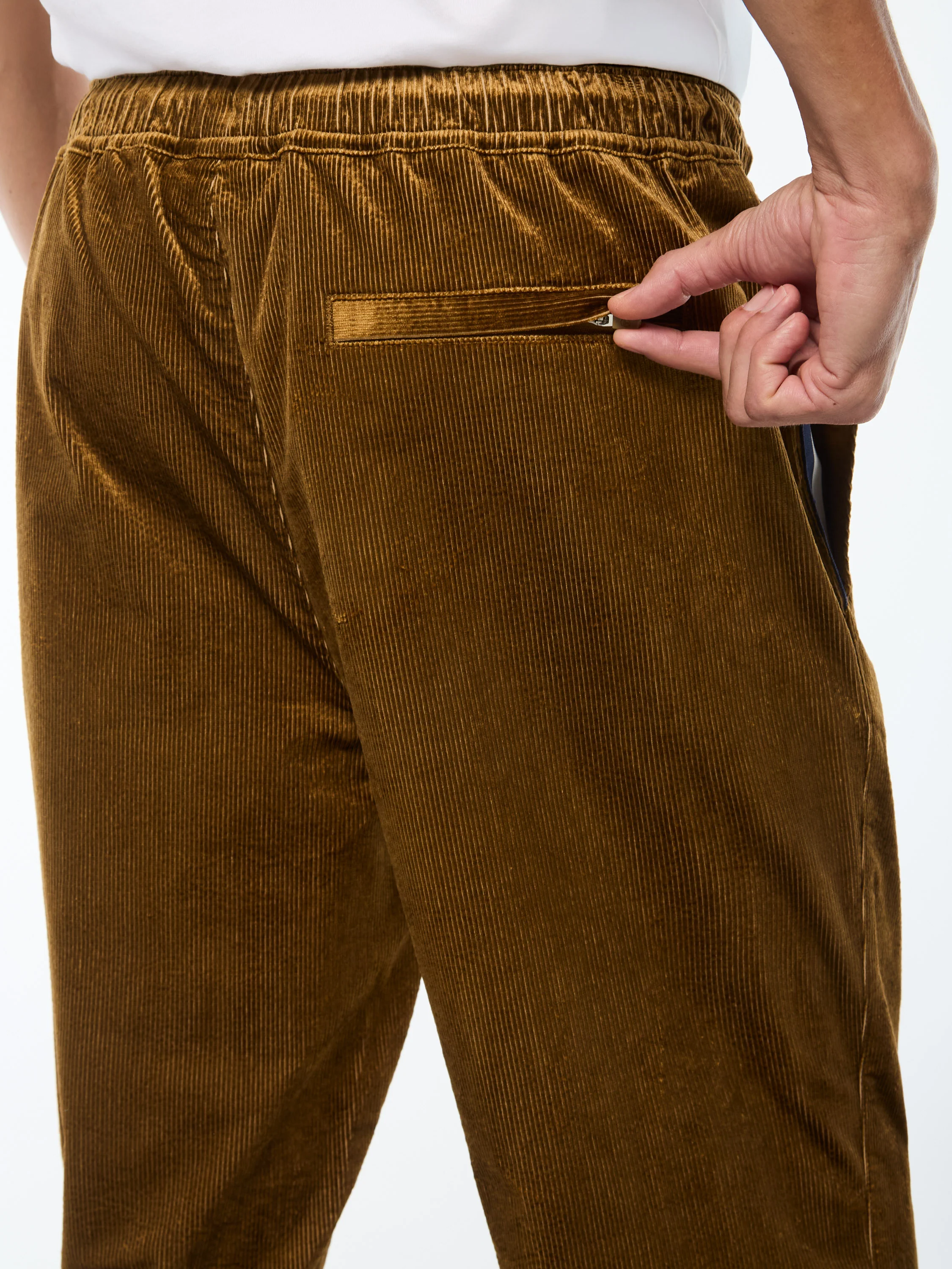 Cordurato Track Pant- Bronze Brown - Image 5