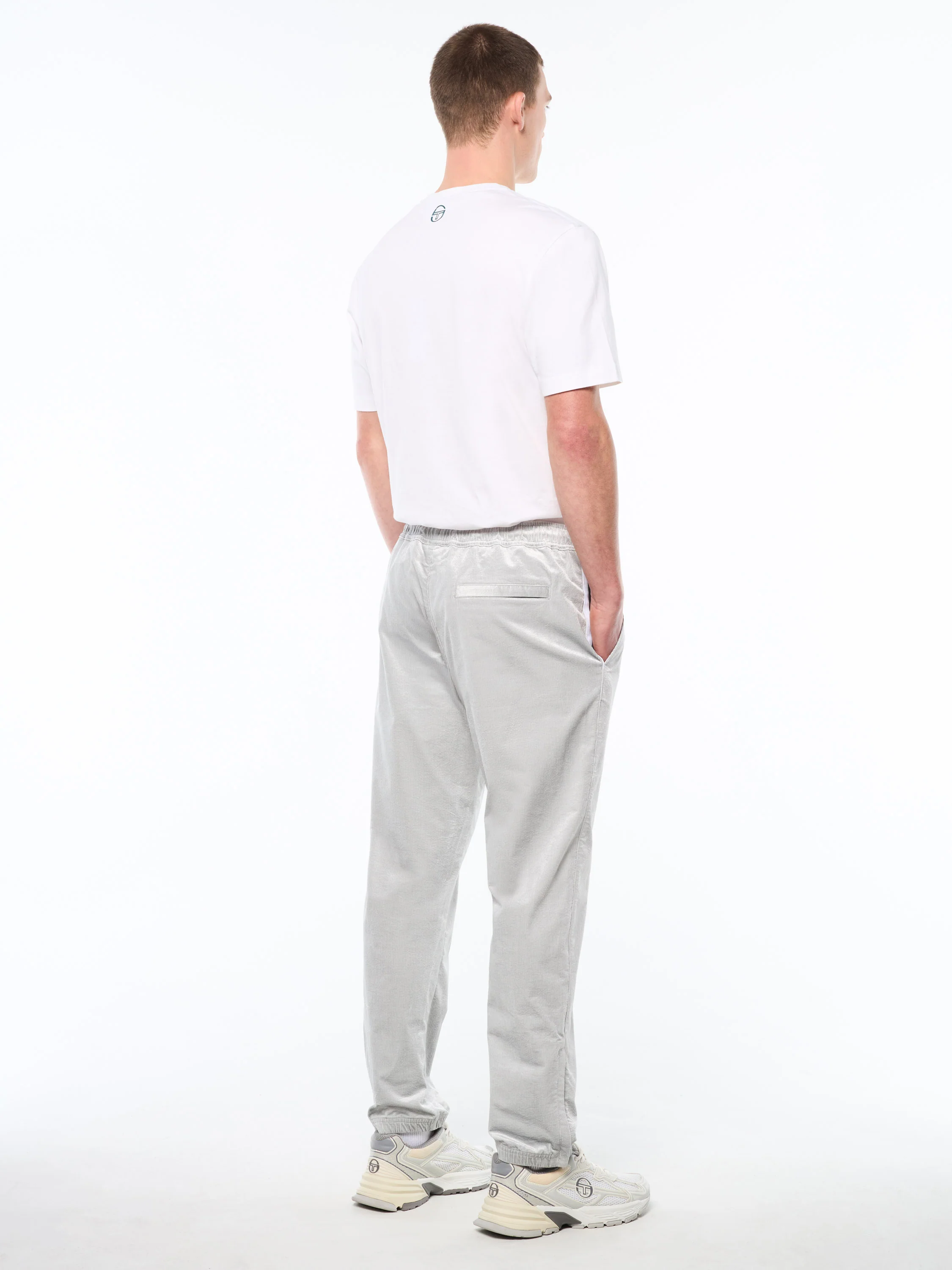 Cordurato Track Pant- Quiet Grey - Image 4