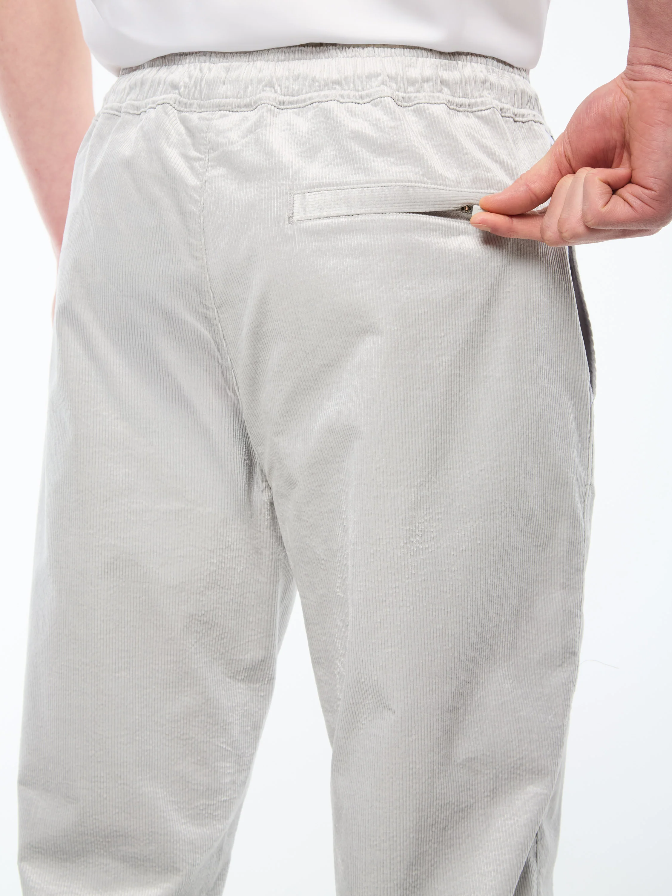 Cordurato Track Pant- Quiet Grey - Image 5