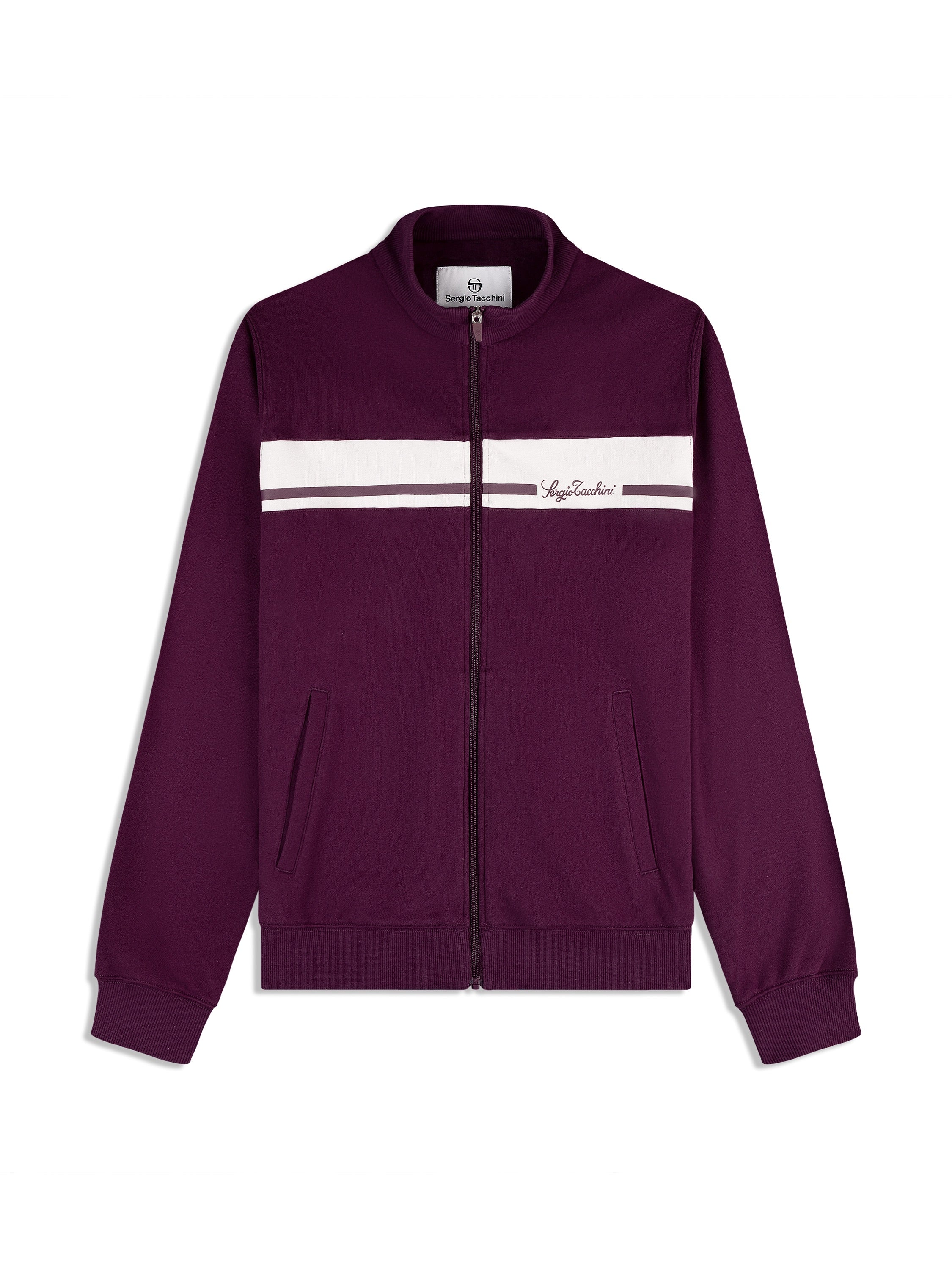 Cursivo Track Jacket- Potent Purple - Image 2