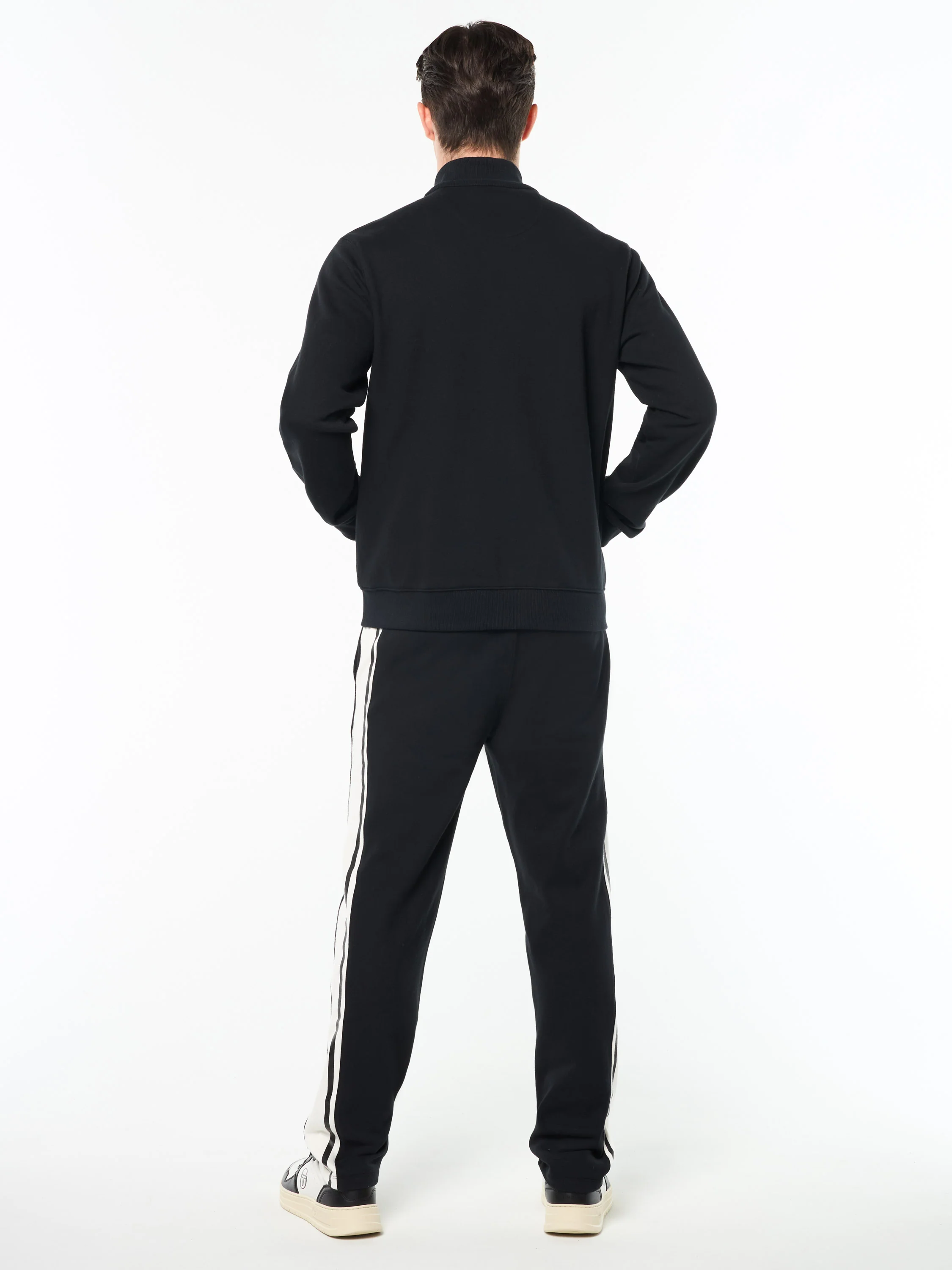 Cursivo Track Jacket- Black Beauty - Image 5