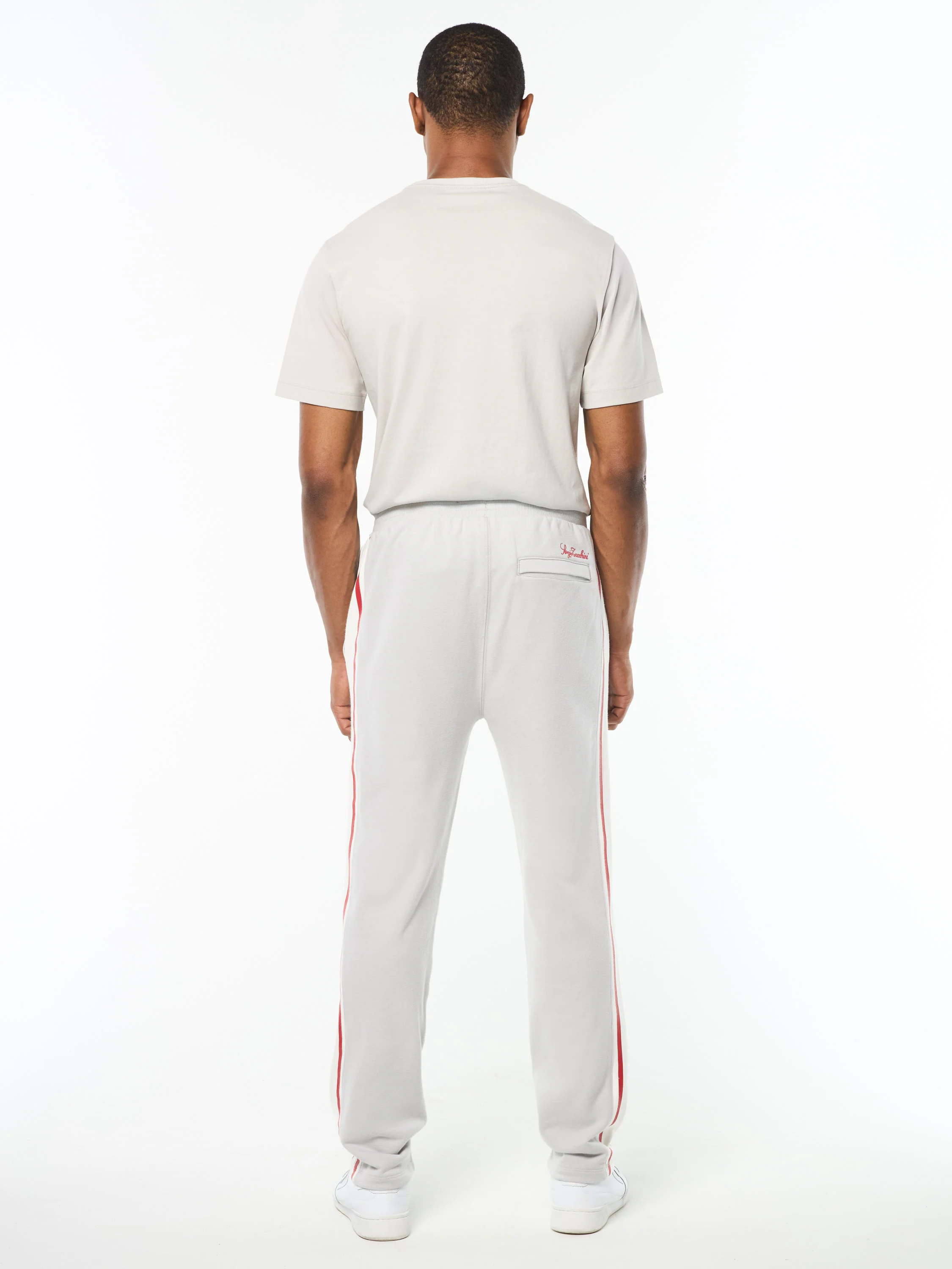 Cursivo Track Pant- Quiet Grey - Image 5