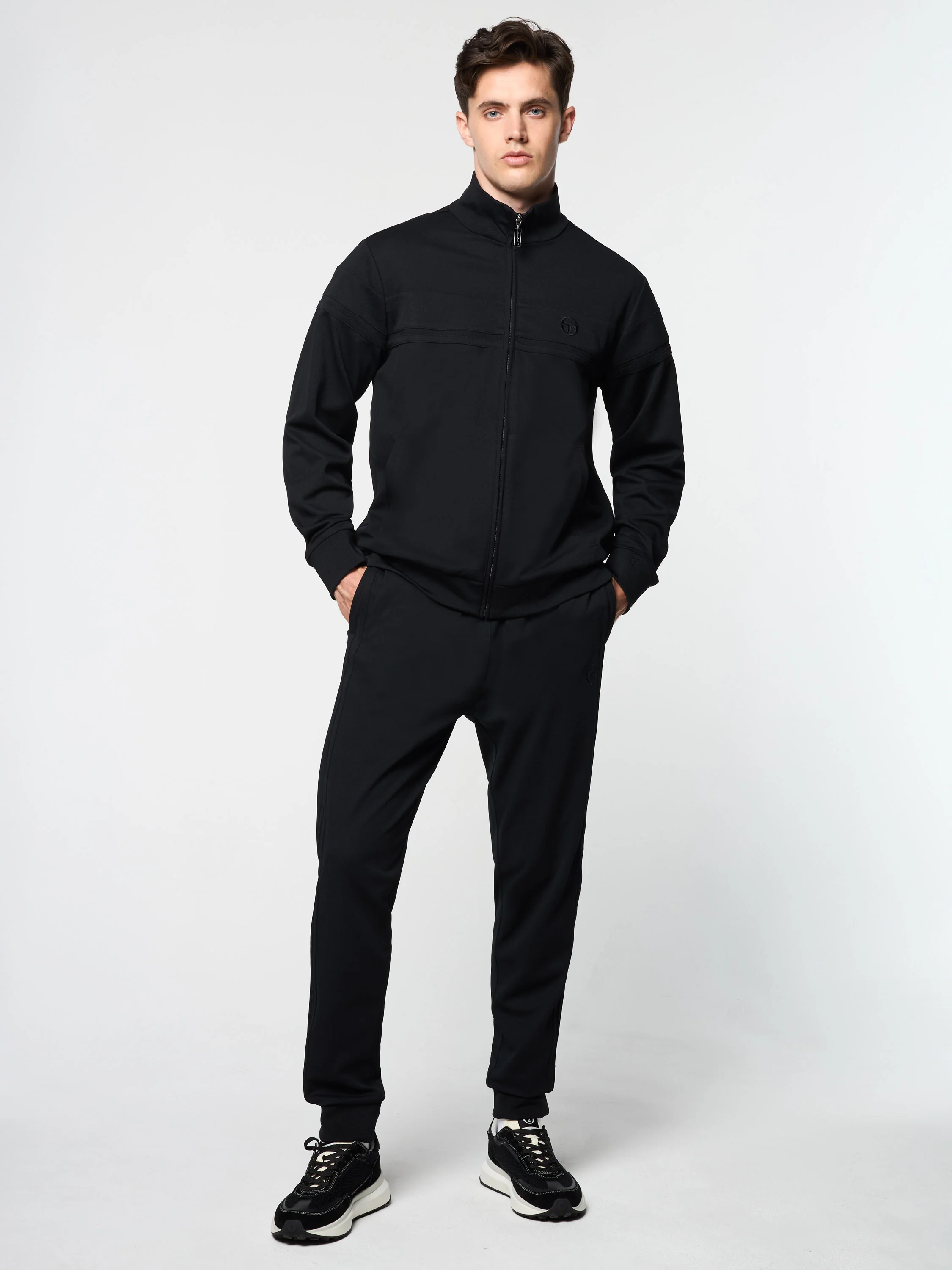 Damarindo Track Jacket Archivio-  Black/ Black - Image 3
