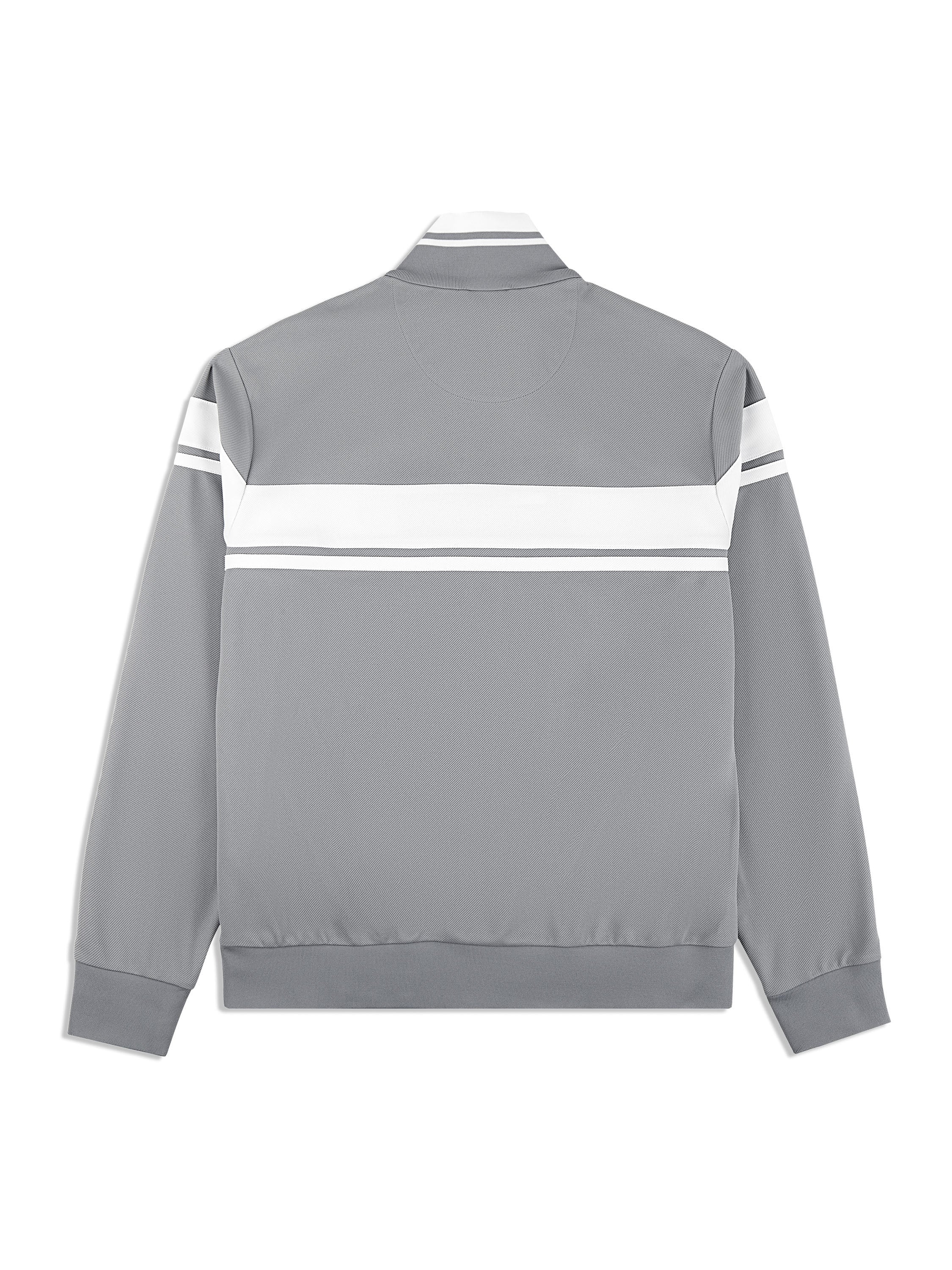 Damarindo Track Jacket Archivio- Sleet/ White - Image 5