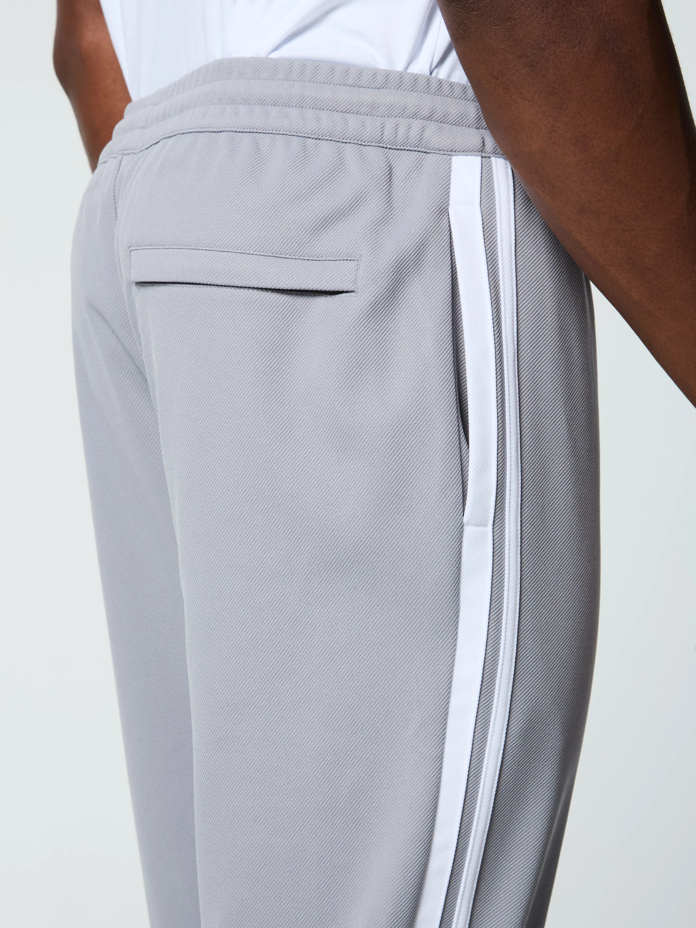 Damarindo Track Pant Archivio- Sleet/ White - Image 9