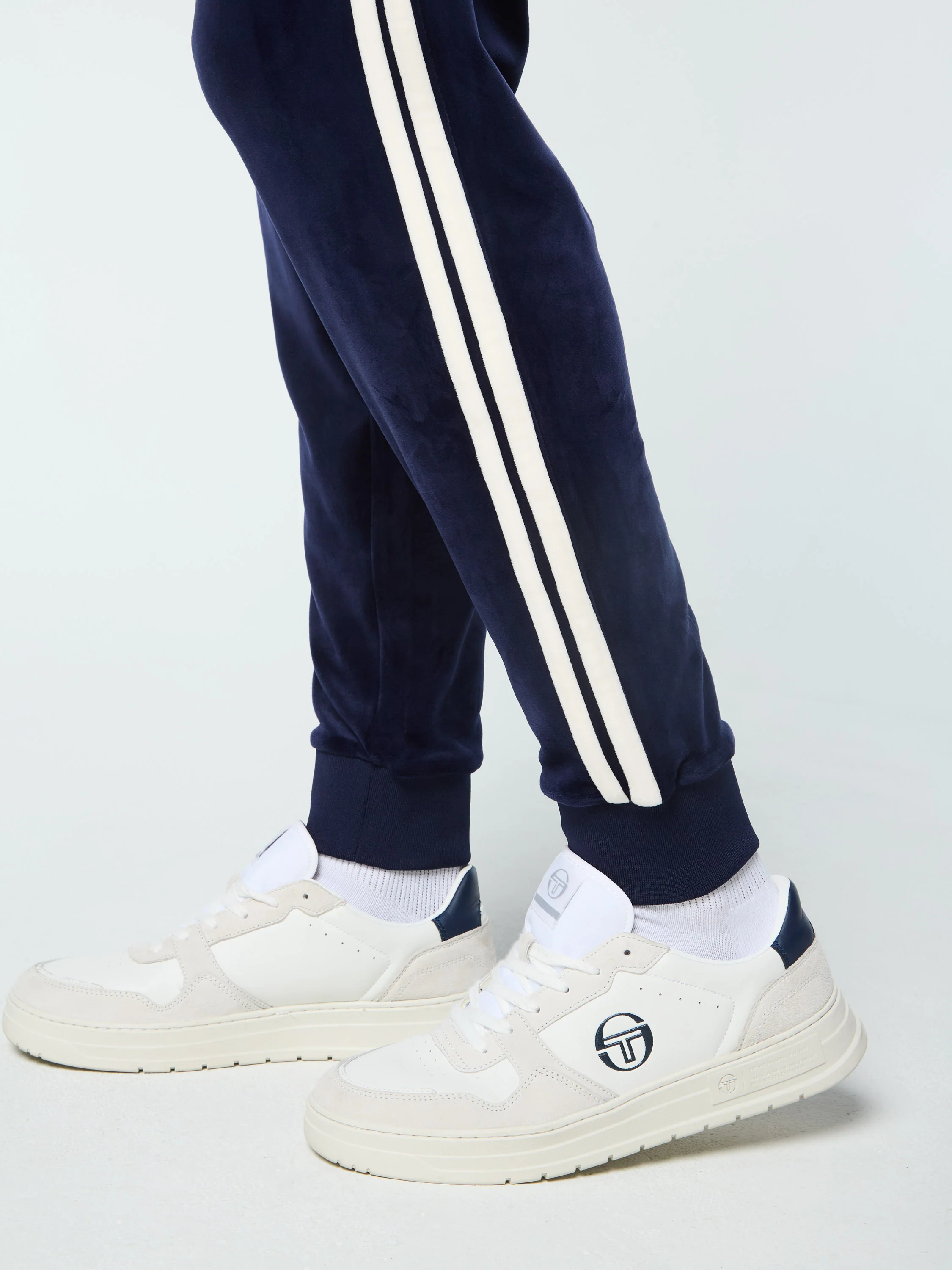 Damarindo Velour Track Pant- Maritime Blue - Image 8