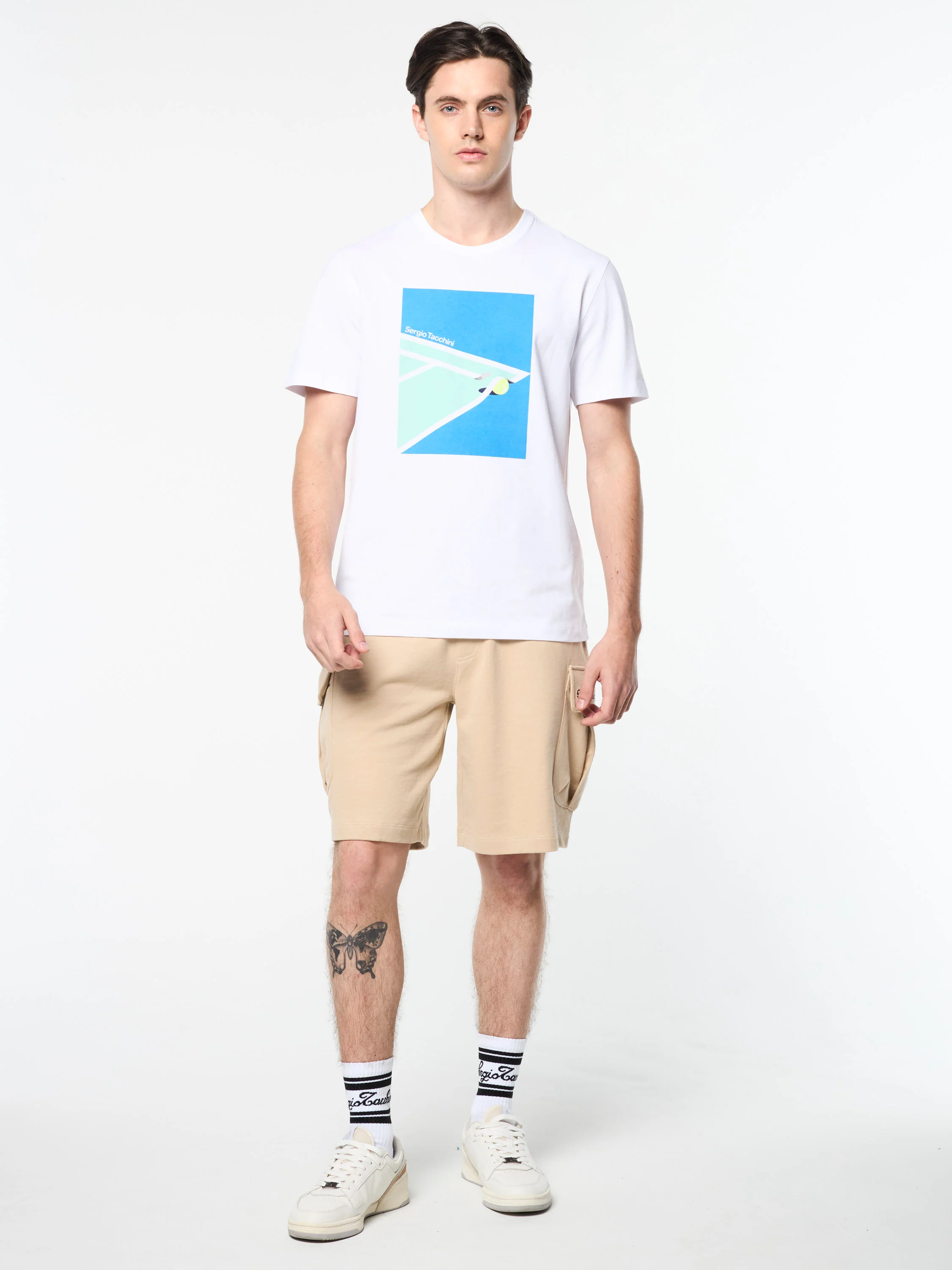 Dante T-Shirt- Brilliant White - Image 3