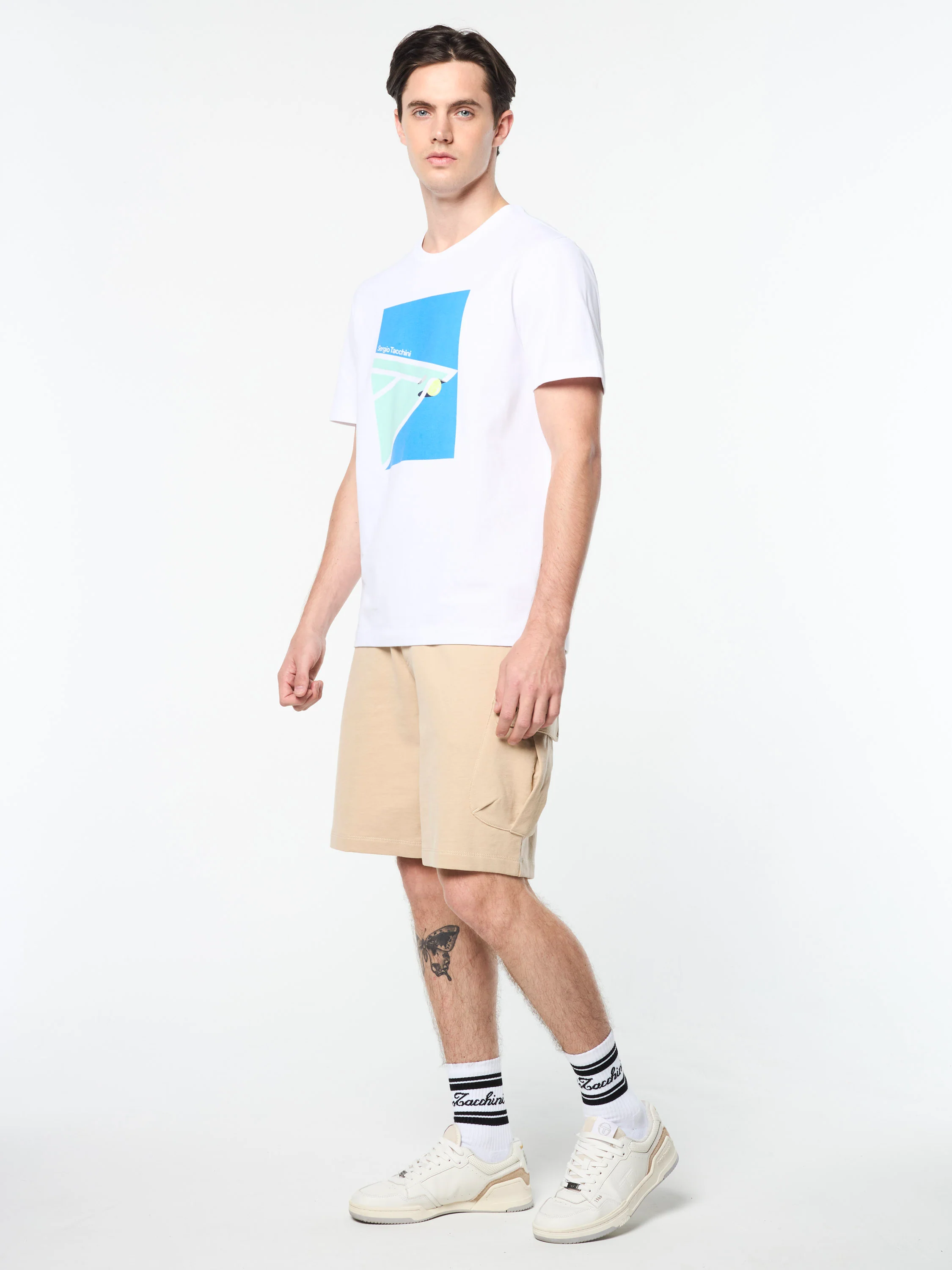 Dante T-Shirt- Brilliant White - Image 4