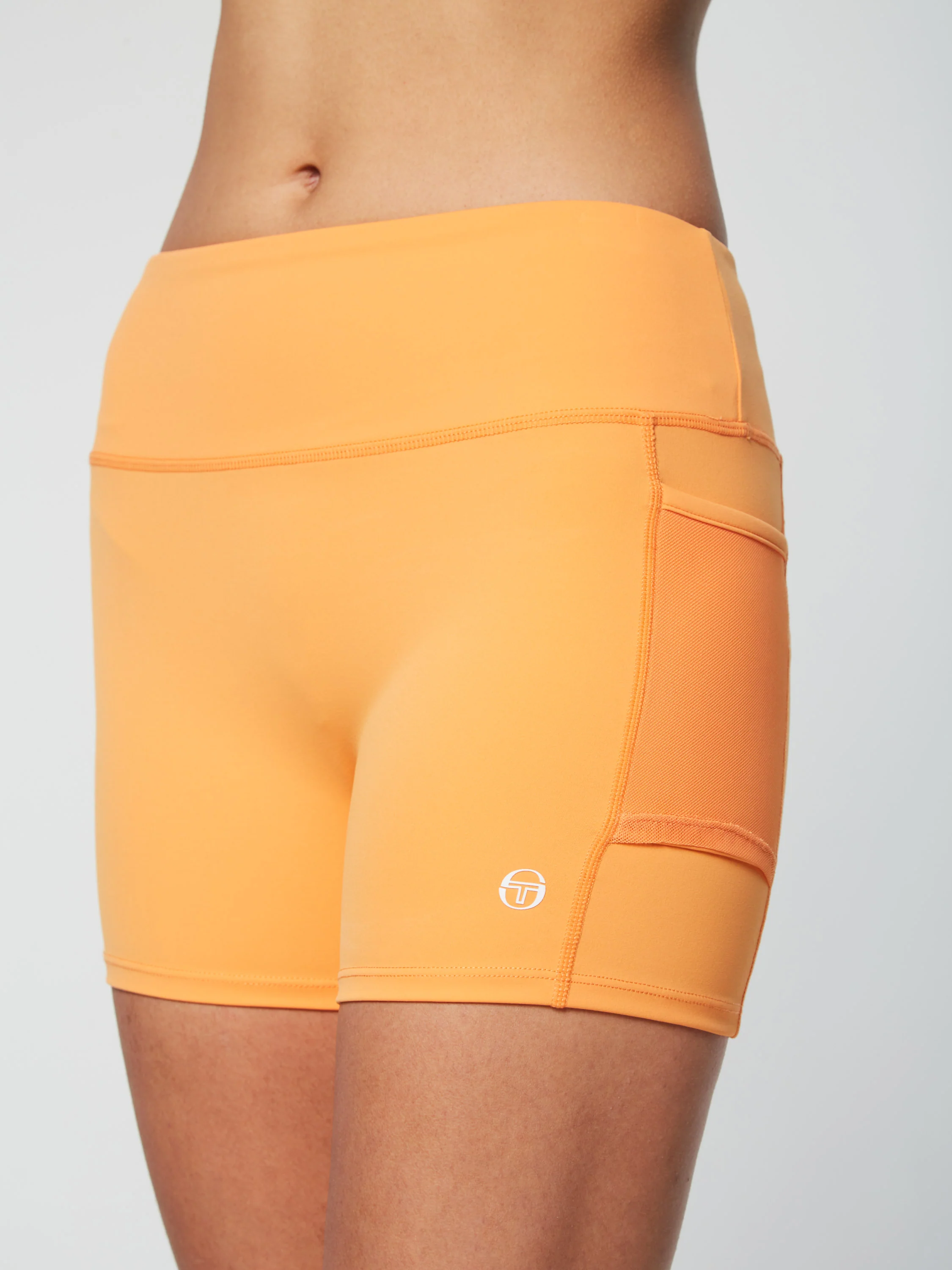 Elisa Tennis Short- Tangerine - Image 3
