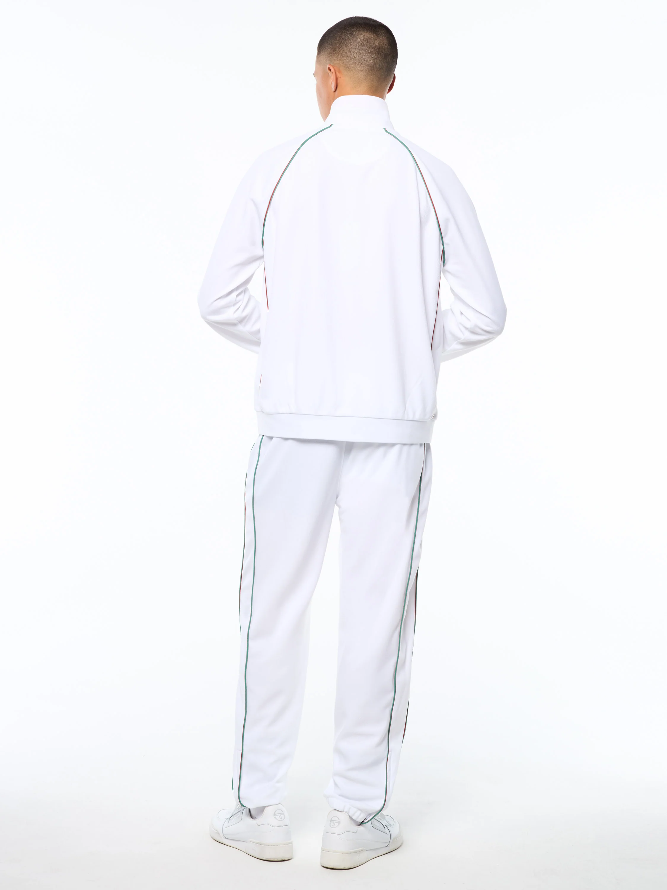 Eredita Track Jacket-Brilliant White - Image 4