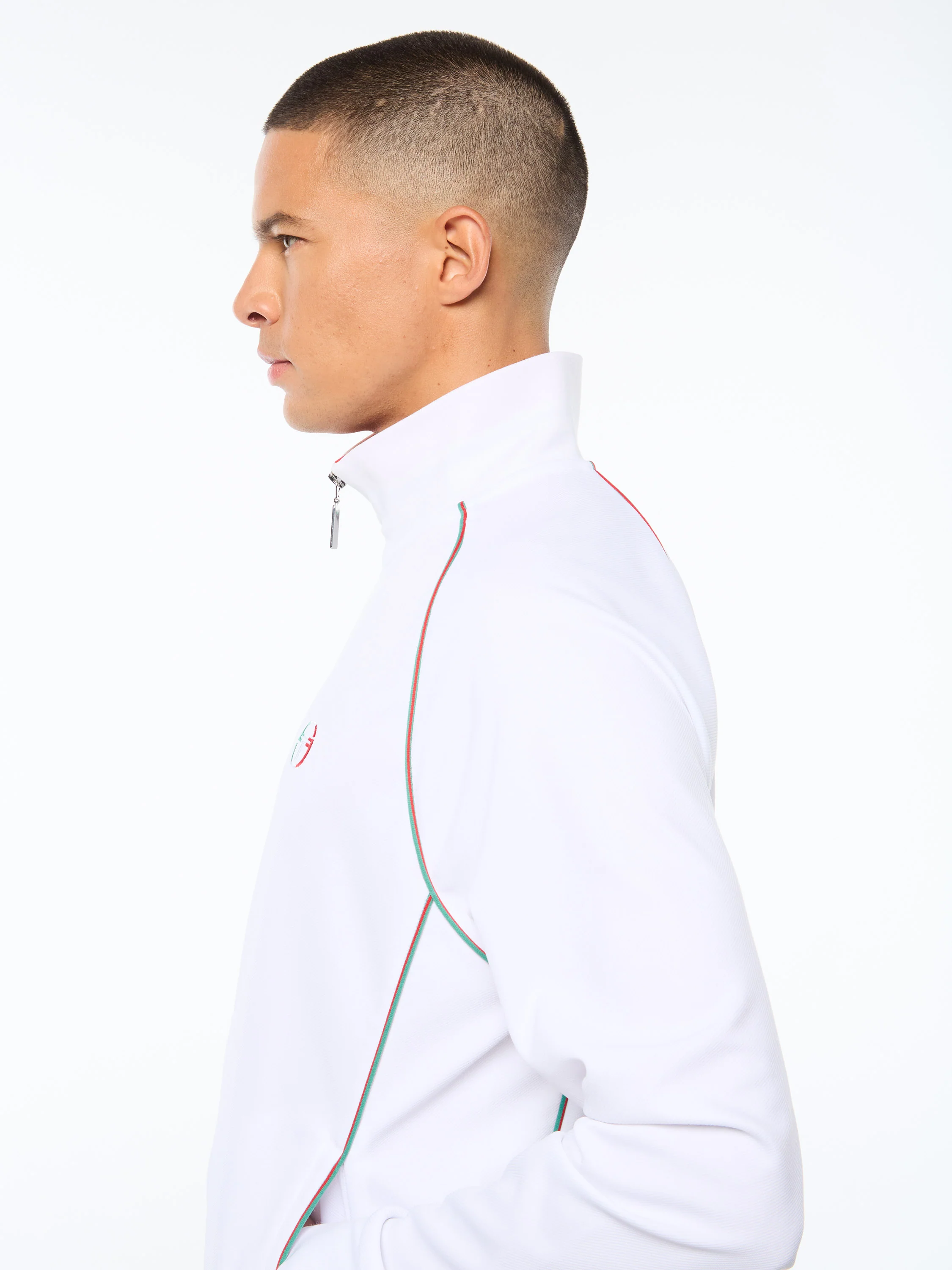Eredita Track Jacket-Brilliant White - Image 5