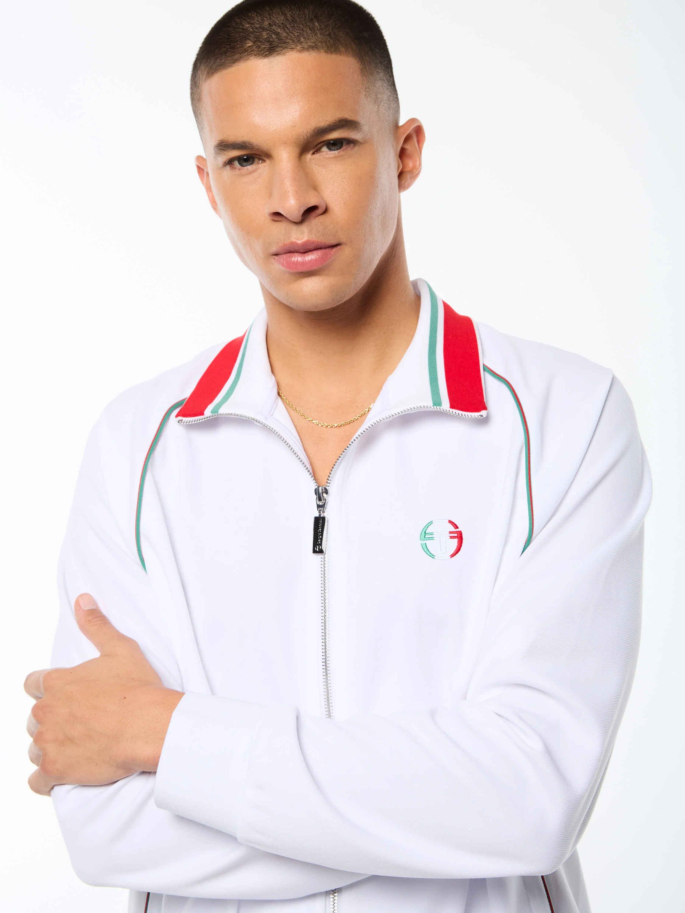 Eredita Track Jacket-Brilliant White - Image 7