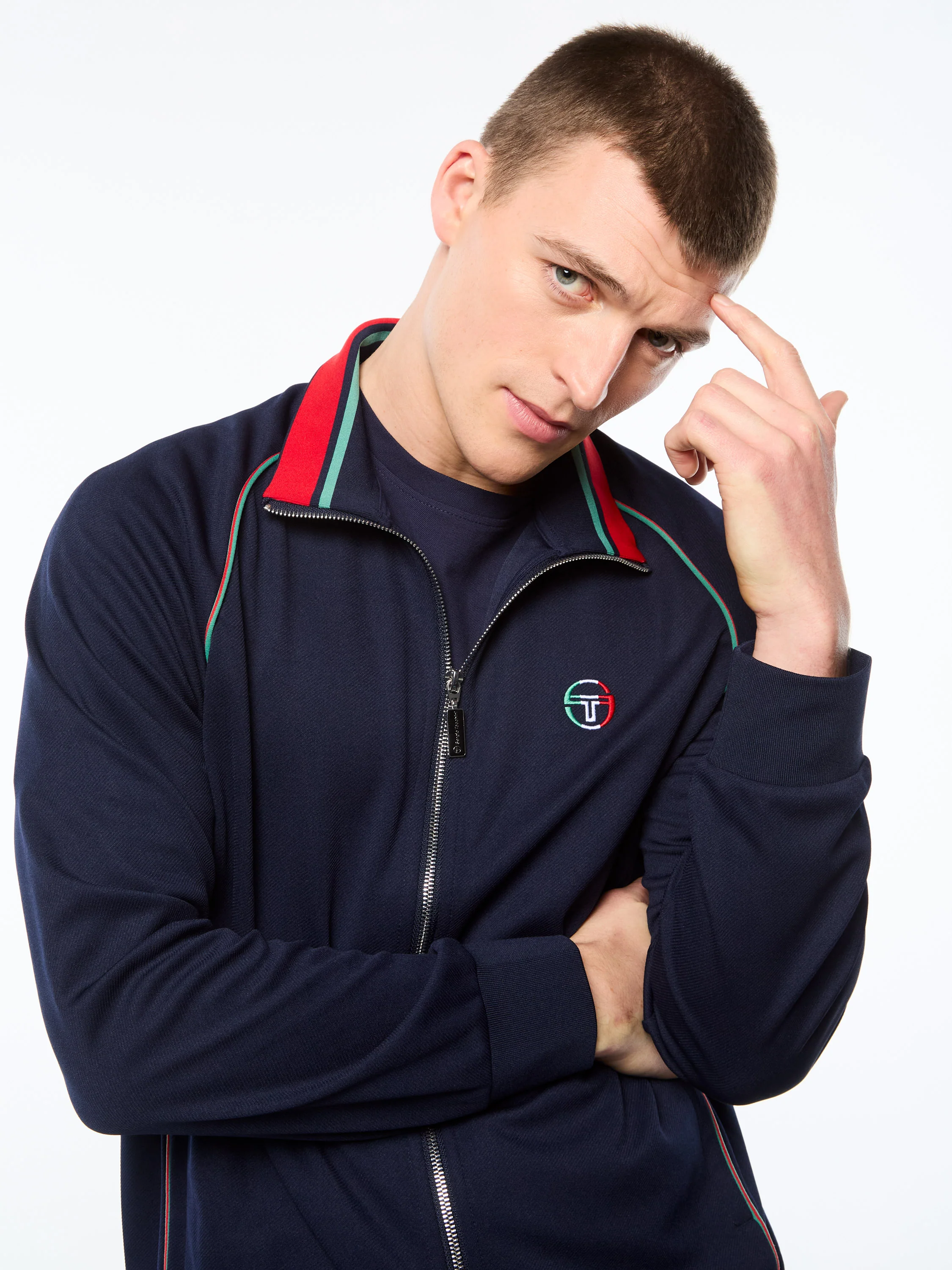 Eredita Track Jacket-Maritime Blue - Image 3