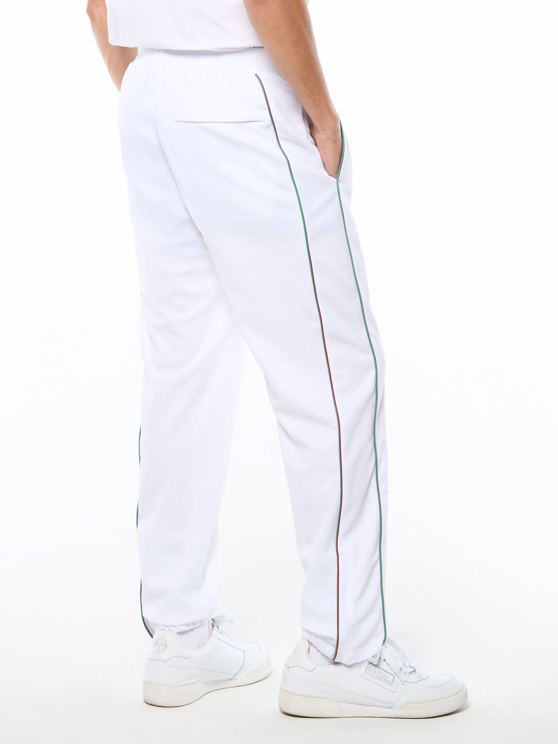 Eredita Track Pant-Brilliant White - Image 3