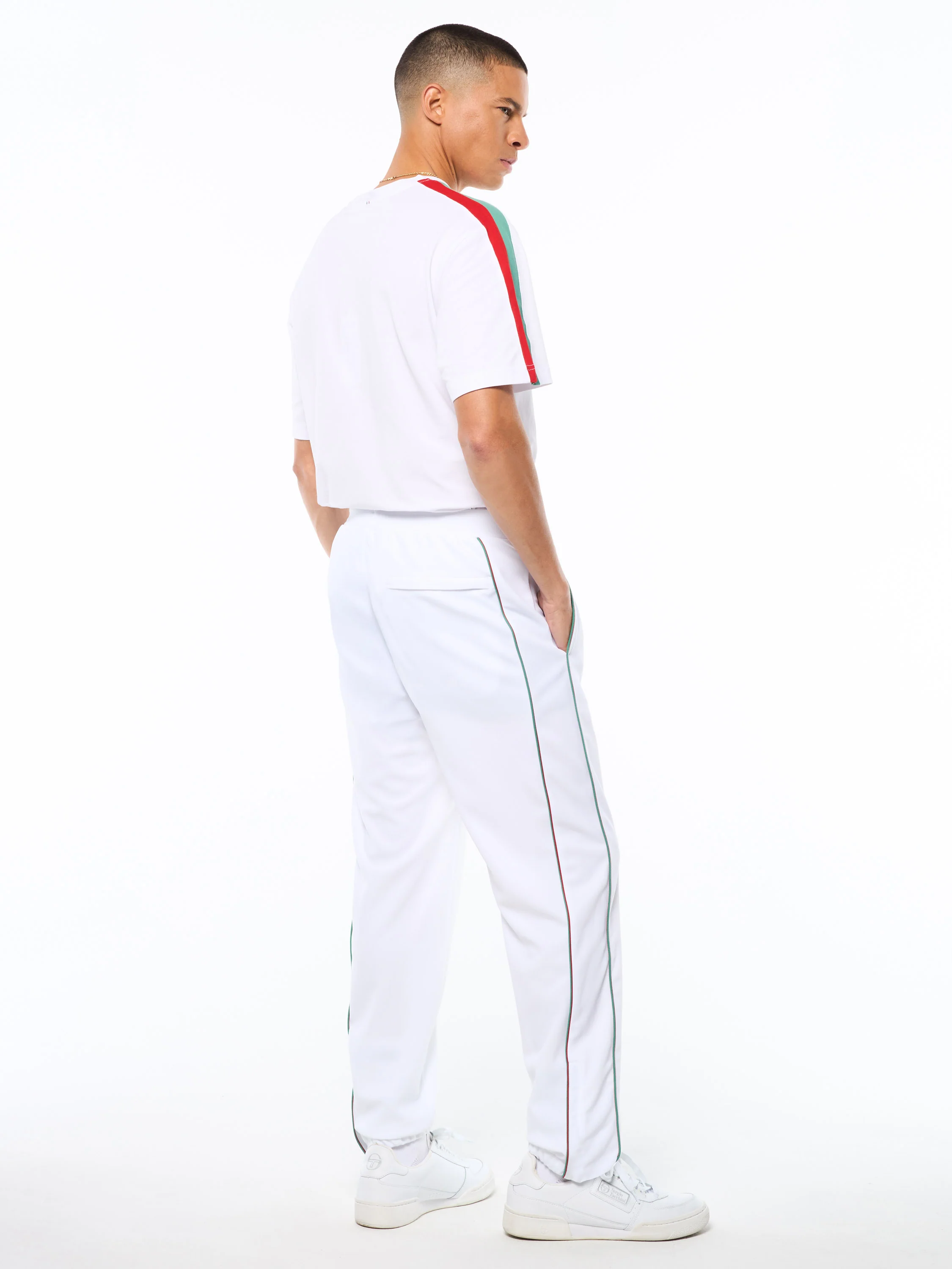 Eredita Track Pant-Brilliant White - Image 4