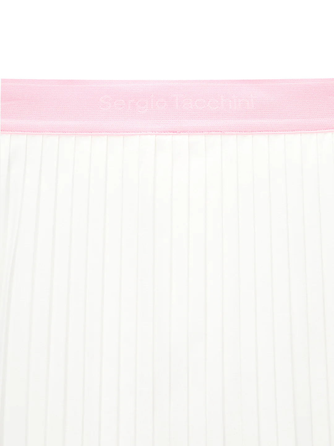 Essential Woven Pleats Skirt- Off White - Image 3