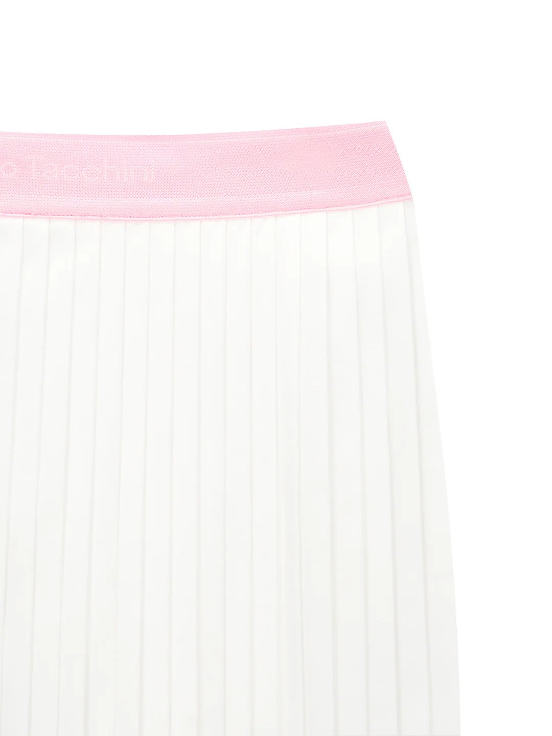 Essential Woven Pleats Skirt- Off White - Image 4