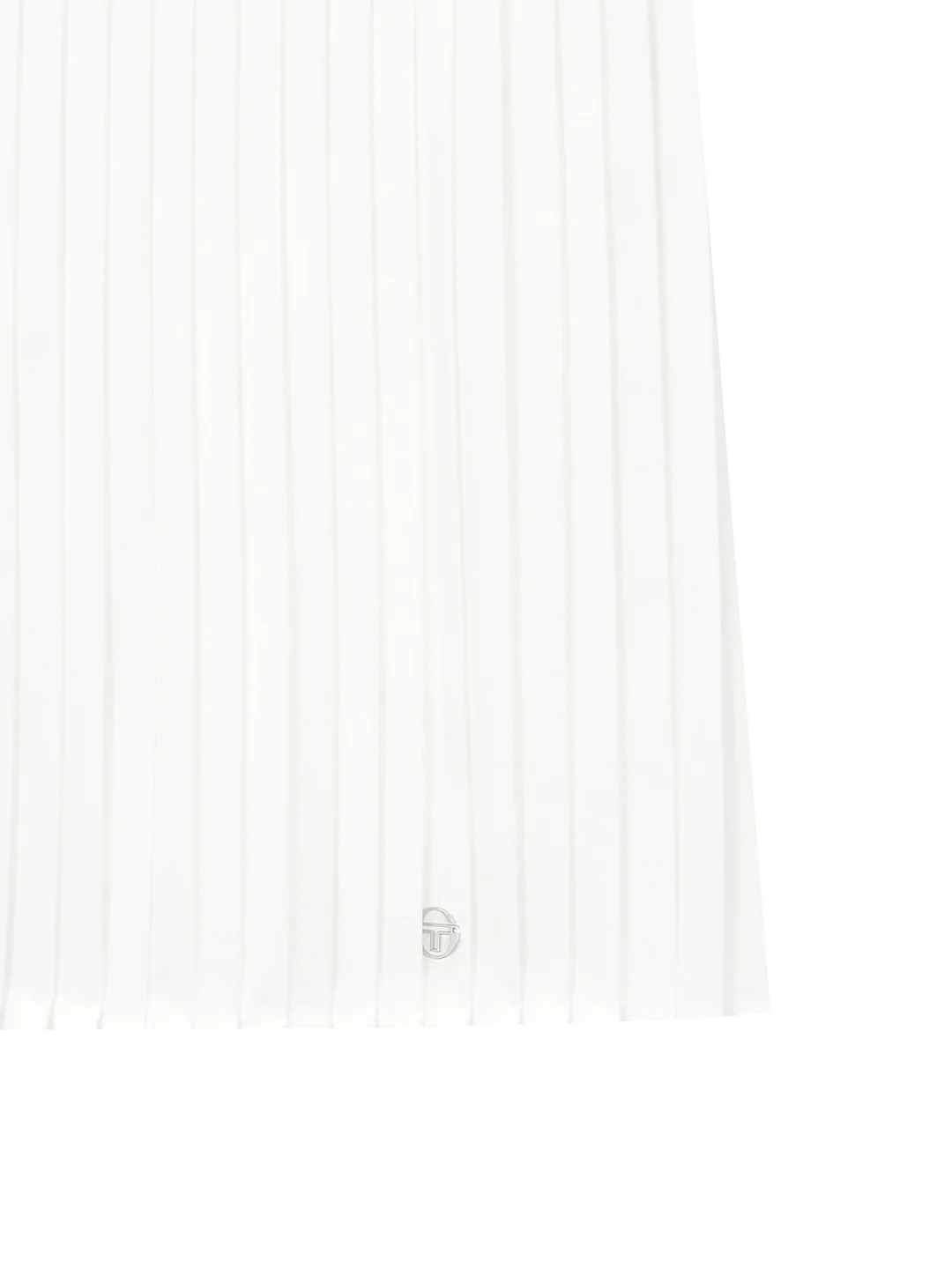 Essential Woven Pleats Skirt- Off White - Image 5
