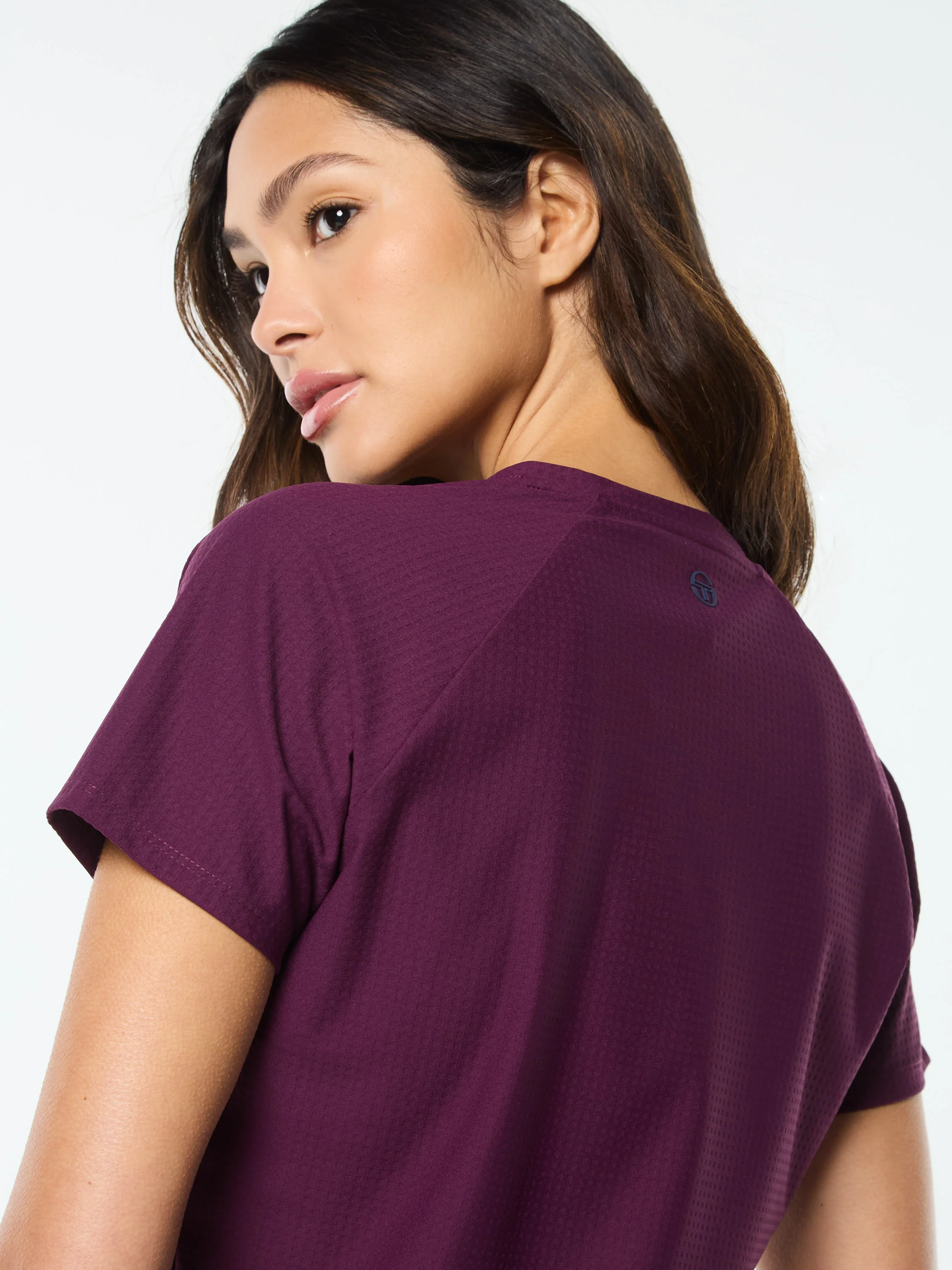 Eva Cropped Top- Potent Purple - Image 6