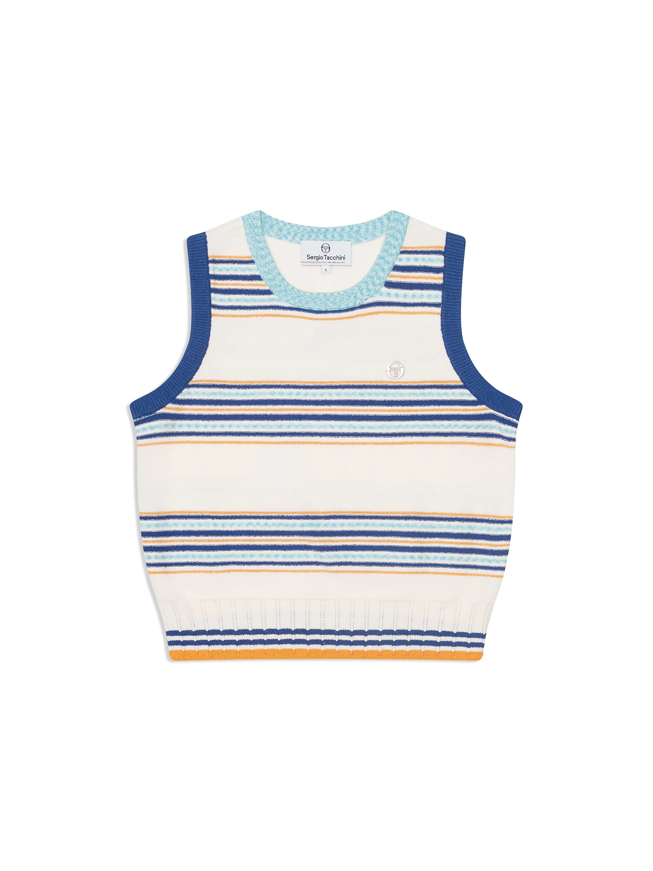 Fausta Knit Tank-Gardenia - Image 2