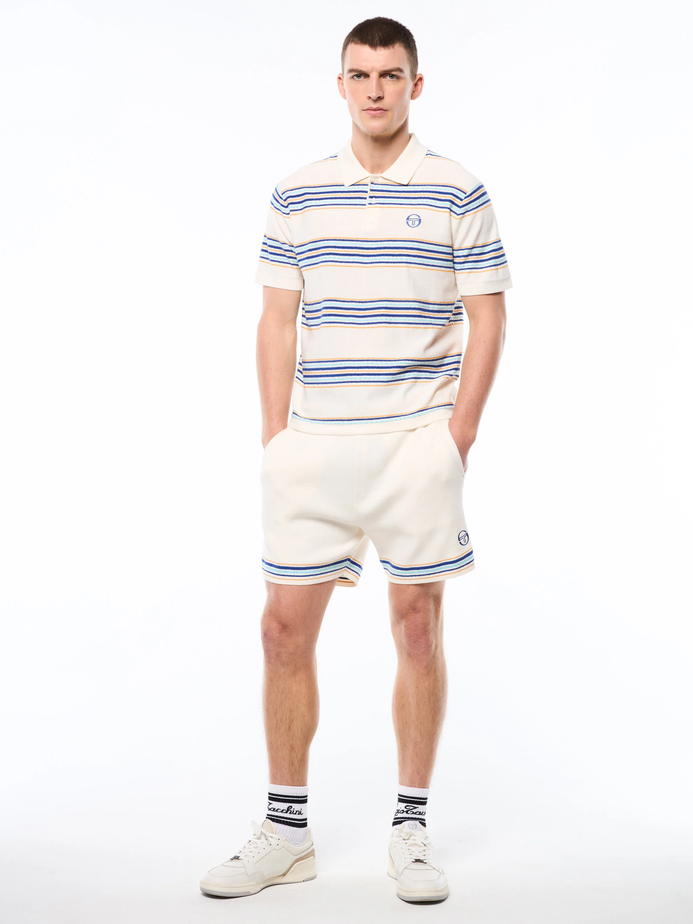 Fausto Sweater Polo-Gardenia - Image 3