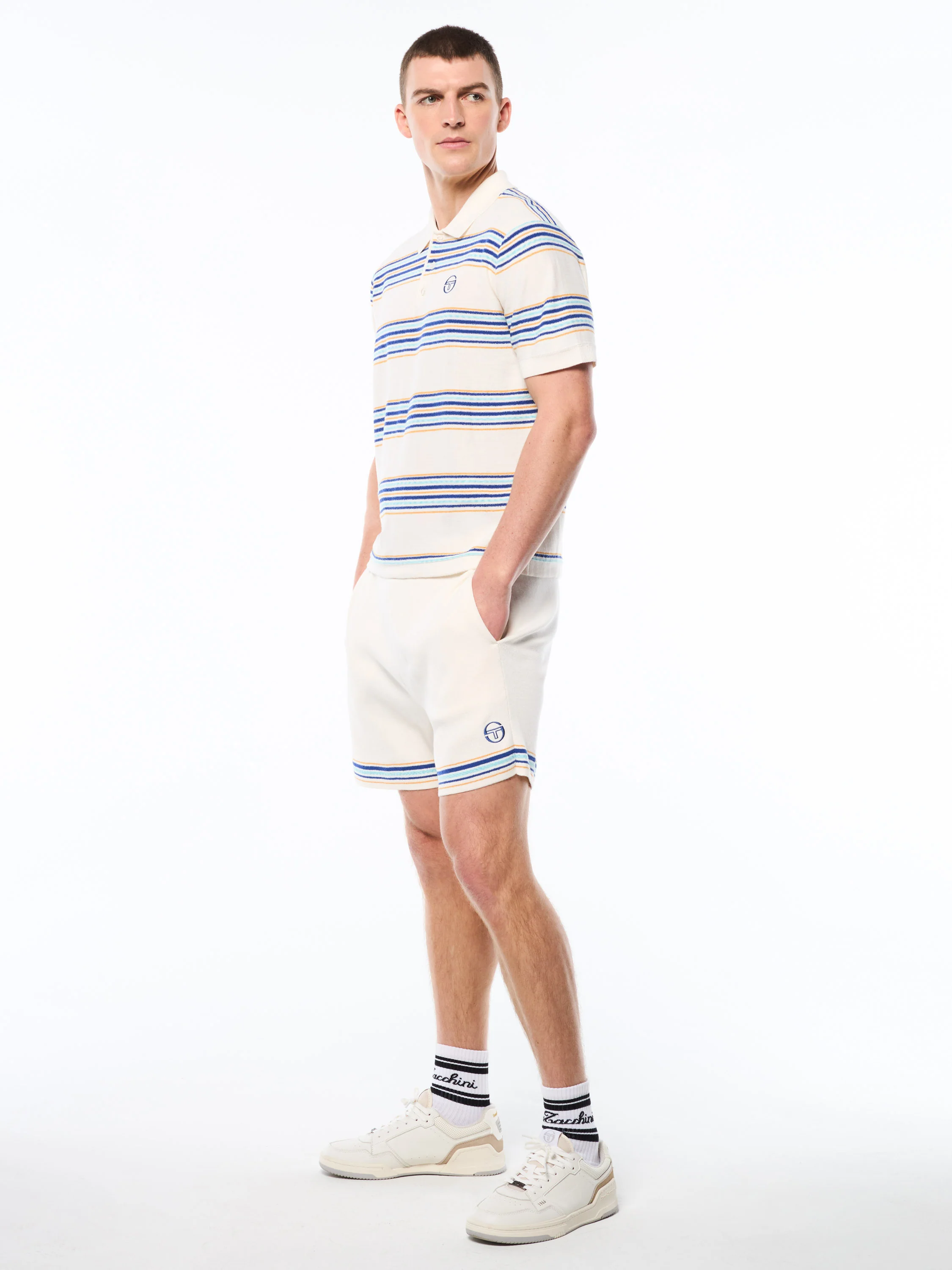 Fausto Sweater Polo-Gardenia - Image 4