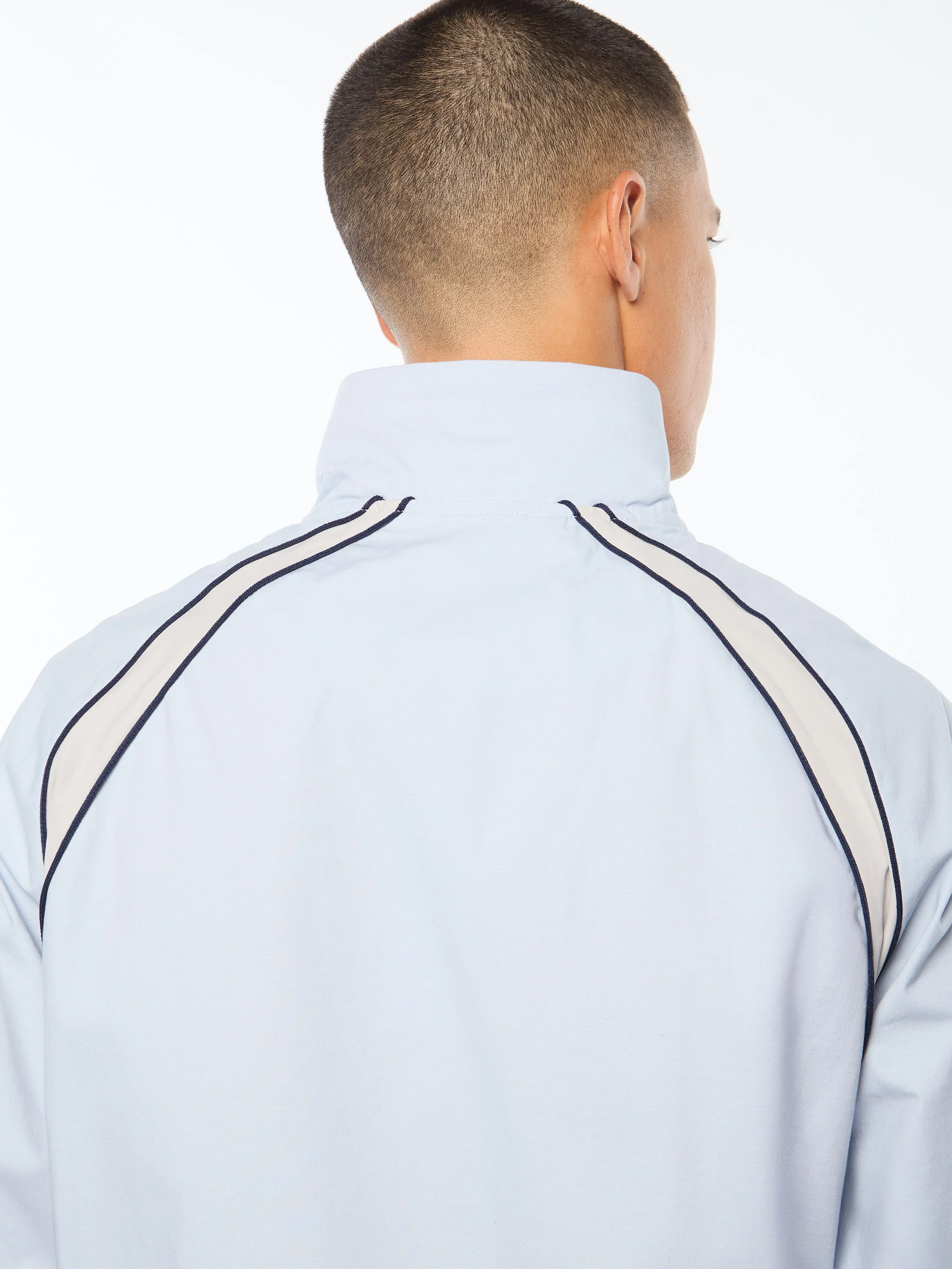 Fiamma Track Jacket- Baby Blue - Image 5