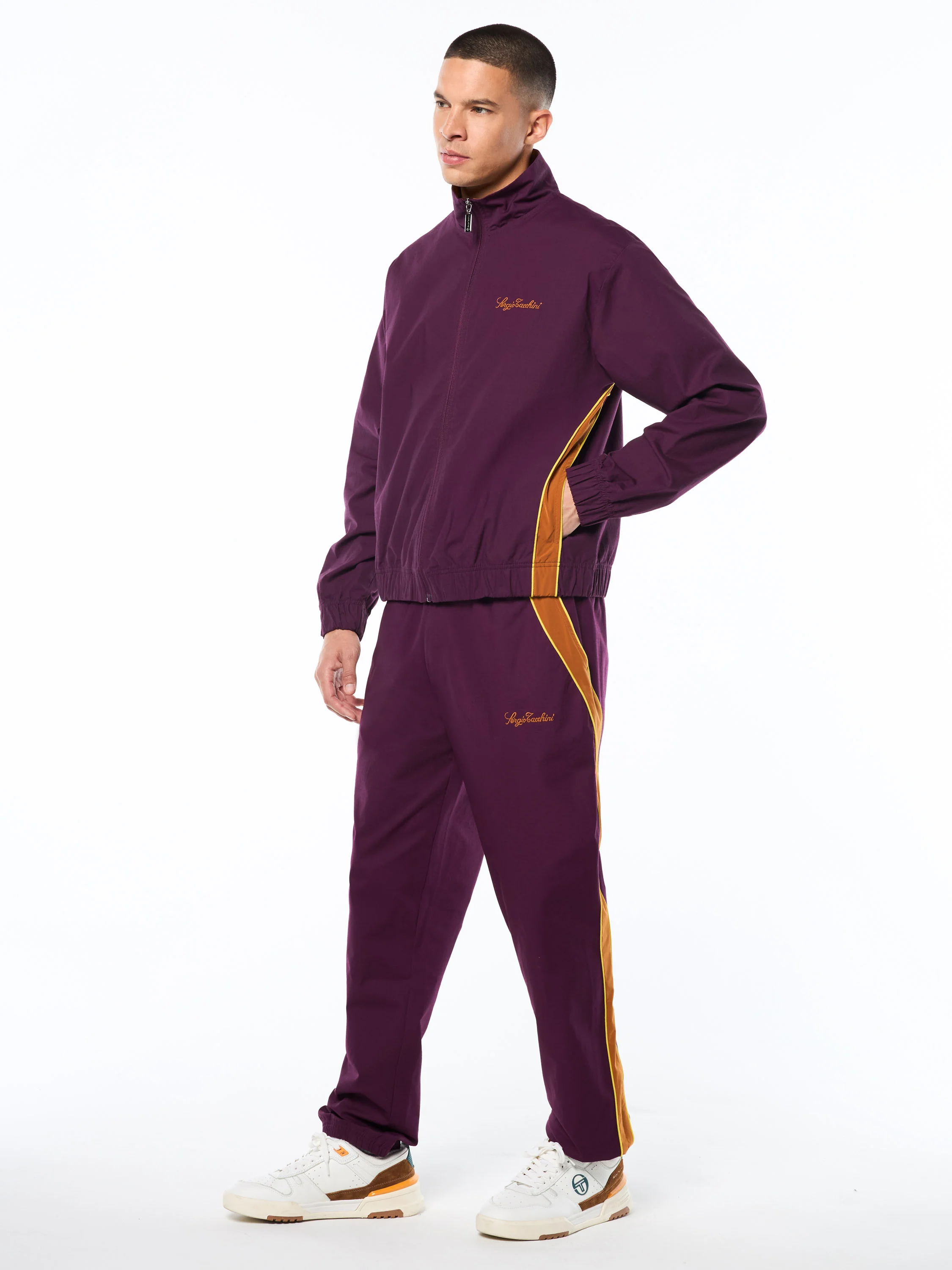 Fiamma Track Jacket- Potent Purple - Image 2