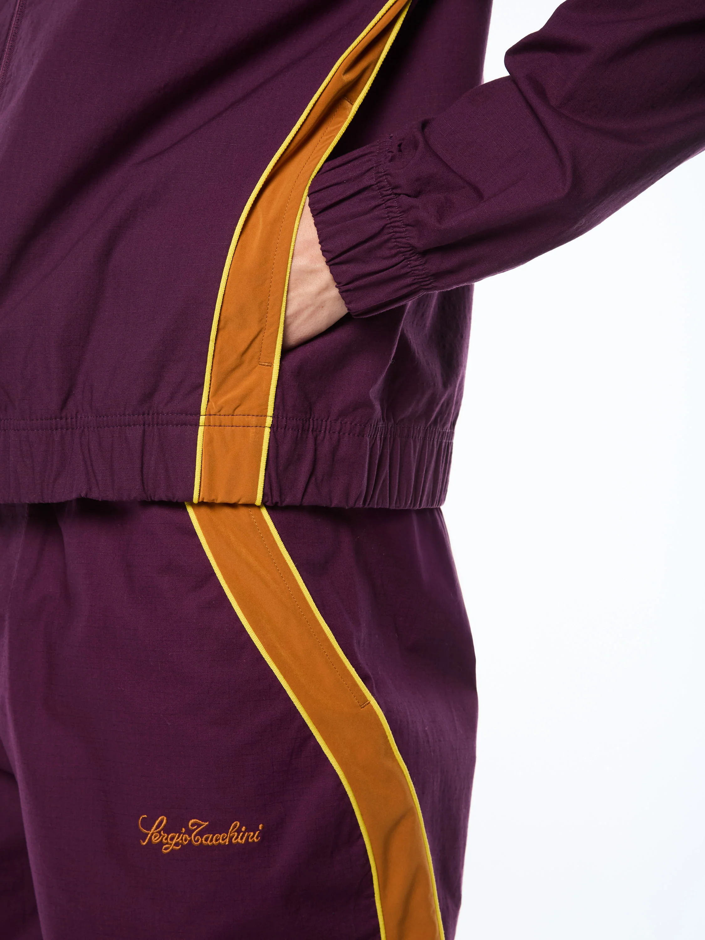 Fiamma Track Jacket- Potent Purple - Image 5